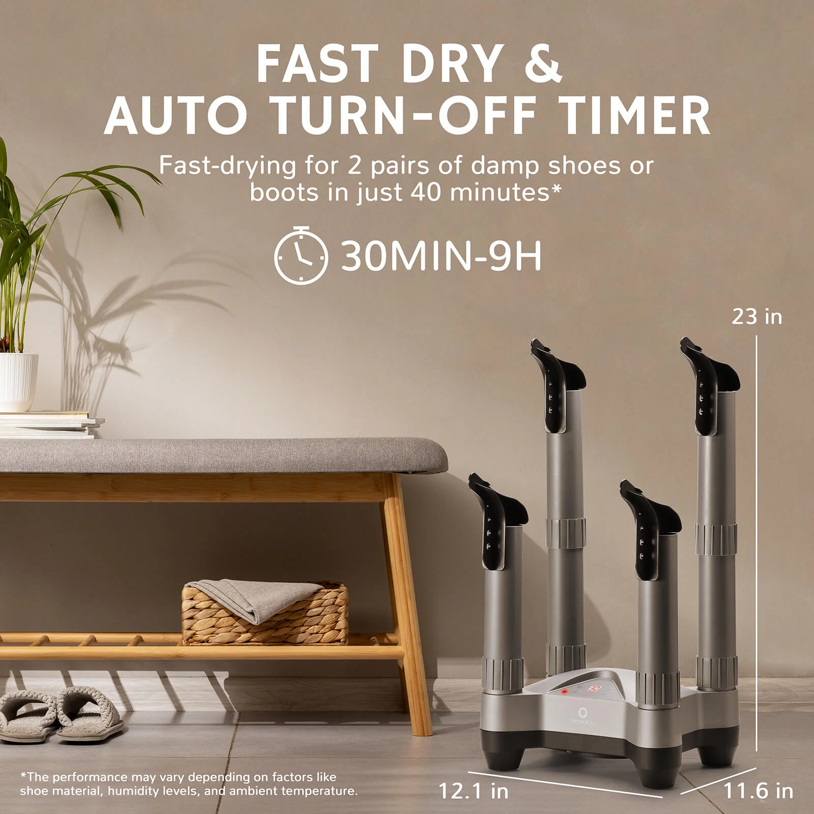 SD20 Boot and Shoe Dryer and Deodorizer with Heat - Image 9