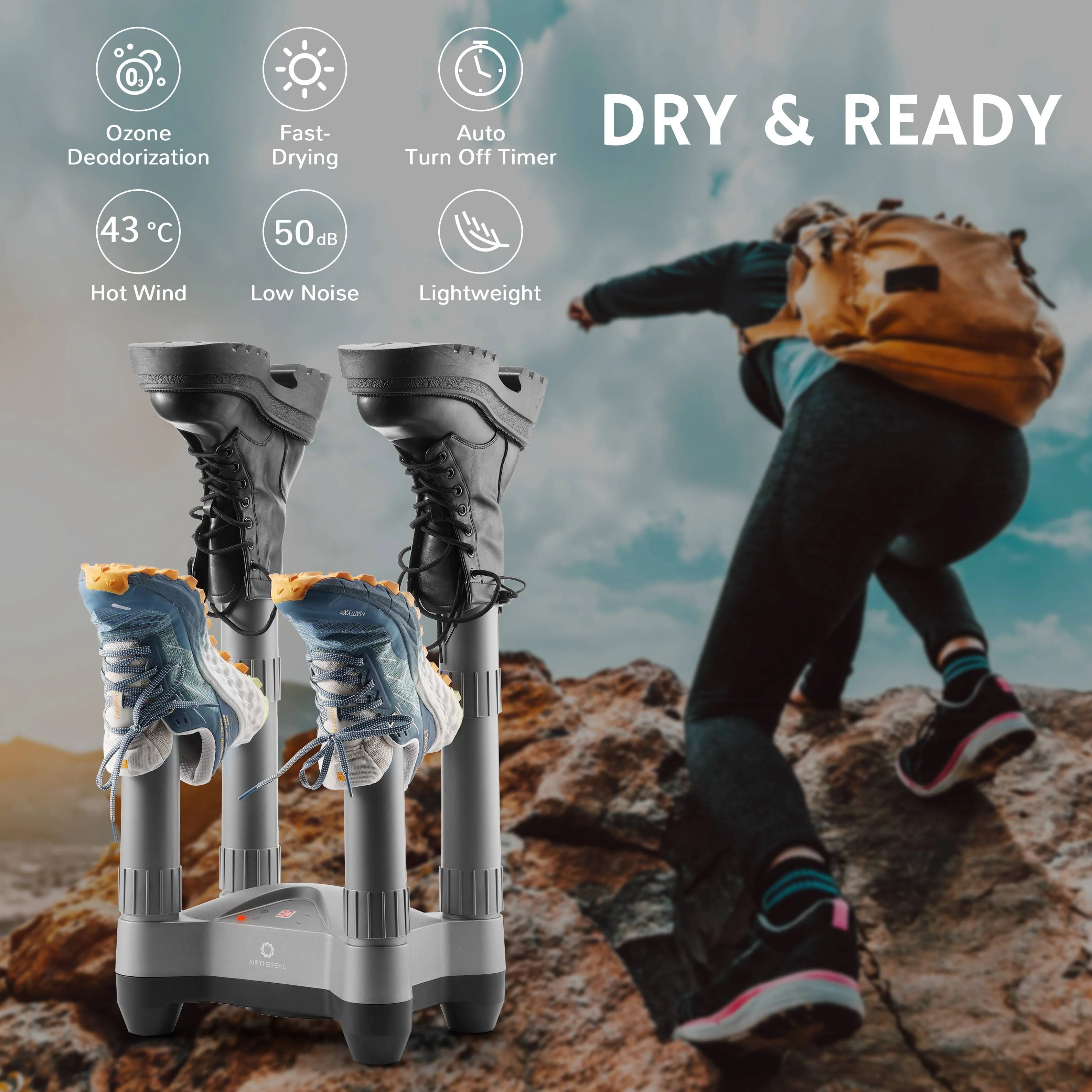 SD20 Boot and Shoe Dryer and Deodorizer with Heat - European version - Image 6