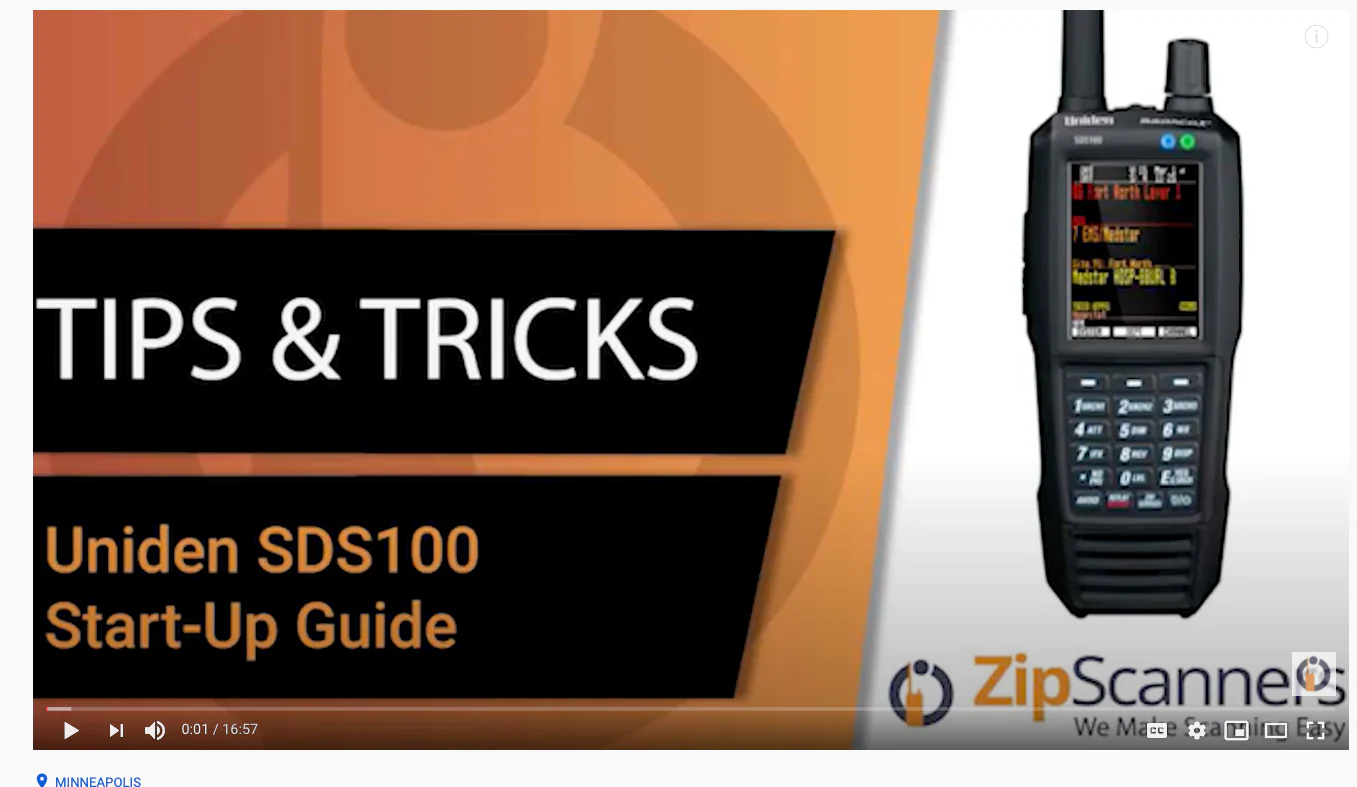 SDS100 Uniden Police Scanner Bundle - Image 31