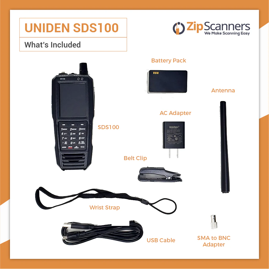 SDS100 Uniden Police Scanner Bundle - Image 6