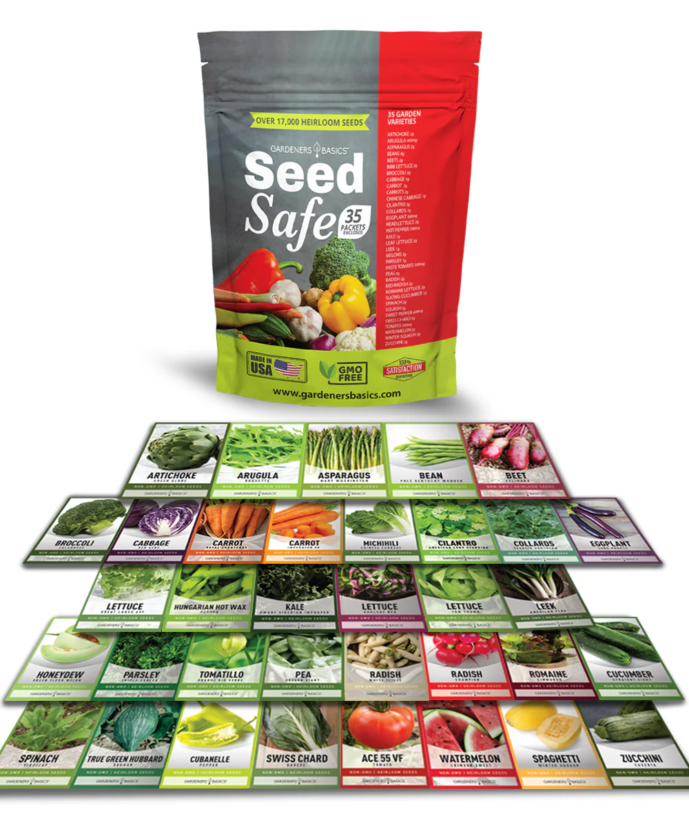 Seed Safe Survival Seed Kit - 35 Variety Pack - Image 3