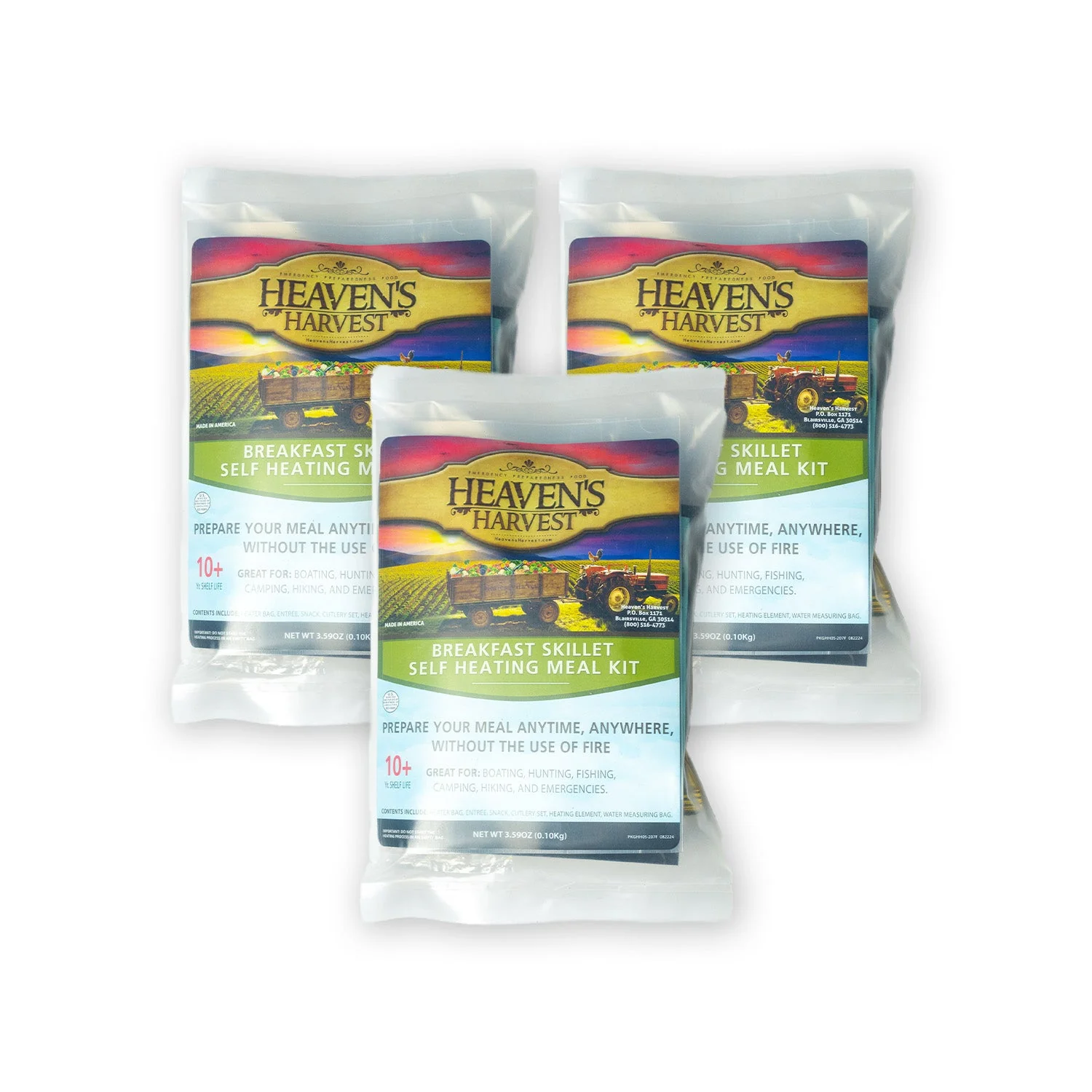 Self-Heating Meal Kit - Sausage, Egg, & Potato Breakfast Skillet - Image 6