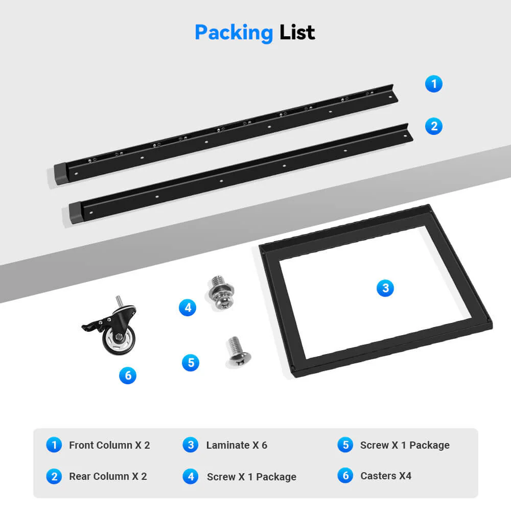 SunGoldPower 5-Layer Battery Rack for  3U Server Rack Battery - Image 7