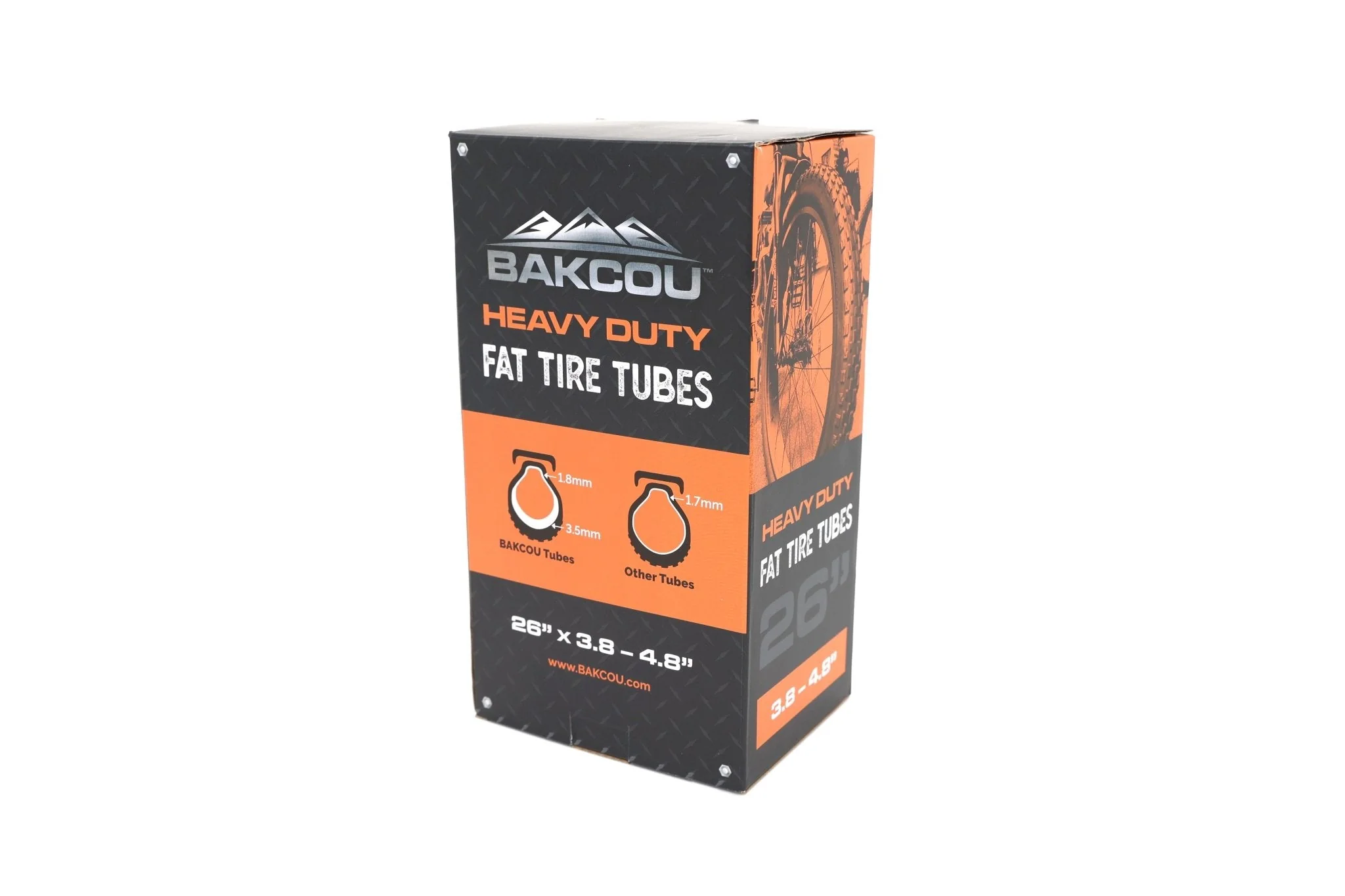 Single Bakcou Heavy Duty Fat Tire Tube - Image 2