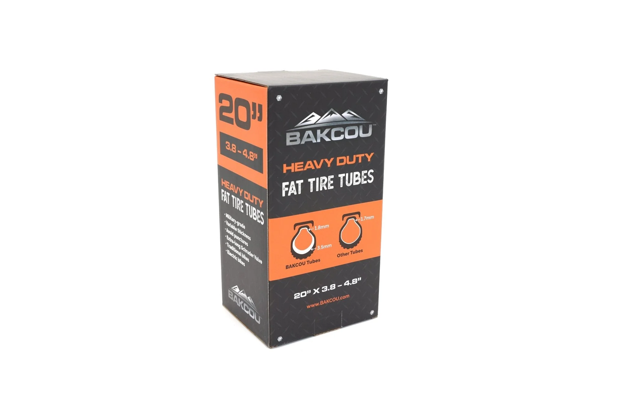 Single Bakcou Heavy Duty Fat Tire Tube - Image 5