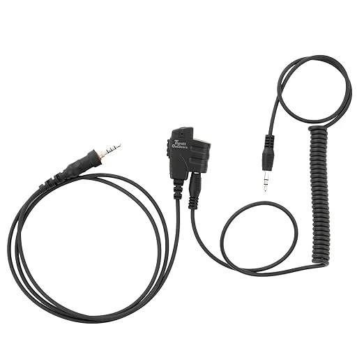 SMC cable (Shoot, Move, Communicate) Baofeng, Yaesu radios to Auxiliary Port for Electronic Earmuffs - Image 8