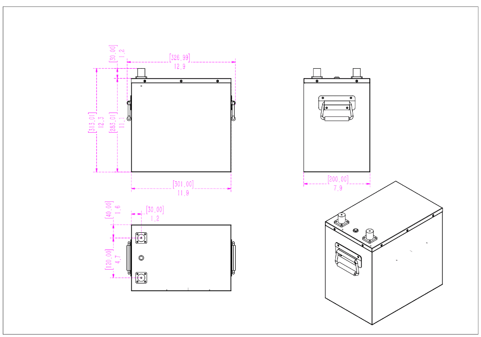SOK Battery 12V [206Ah-H] 12V LiFePO4 Bluetooth & Optional Built-in heater | SK12V206H & SK12V206P - Image 7