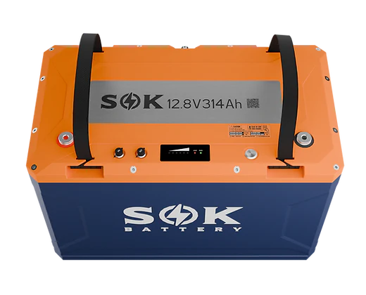 SOK Battery 12V 314Ah Lithium Battery, Built-in heater & Bluetooth, Victron CAN Comms | SOK Battery - Image 3