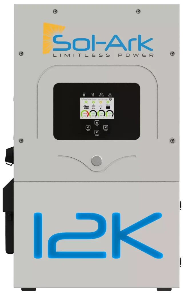 Sol-Ark 12kW Hybrid Inverter | All-In-One Solar Inverter | 13000W PV Input | 12000W Output | 48V 120/240V Split Phase | Sol-Ark 12K-2P - Image 4