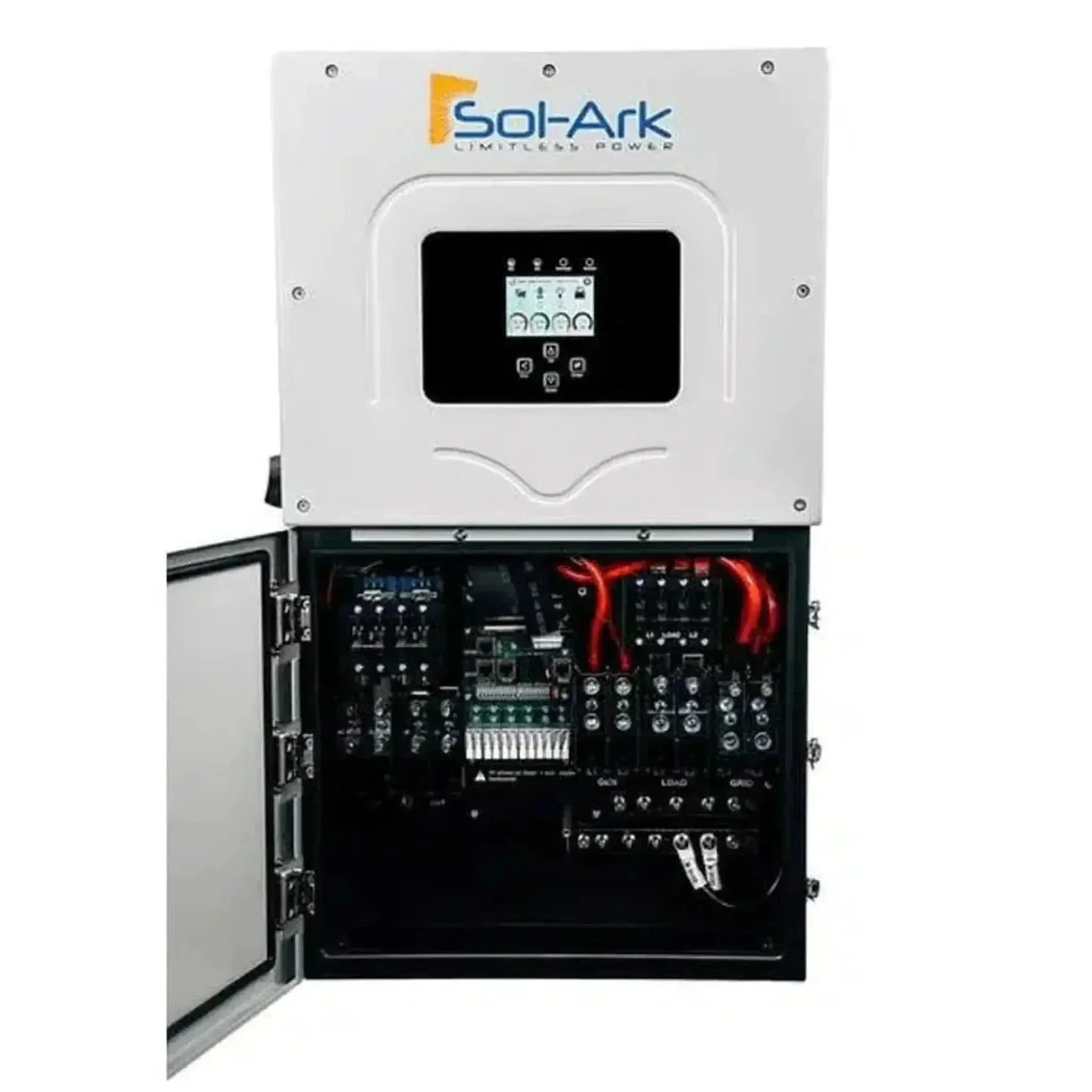 Sol-Ark 15K All-In-One Hybrid Solar Inverter | 120/240/208V 48V Pre-Wired | 10-Year Warranty - Image 3