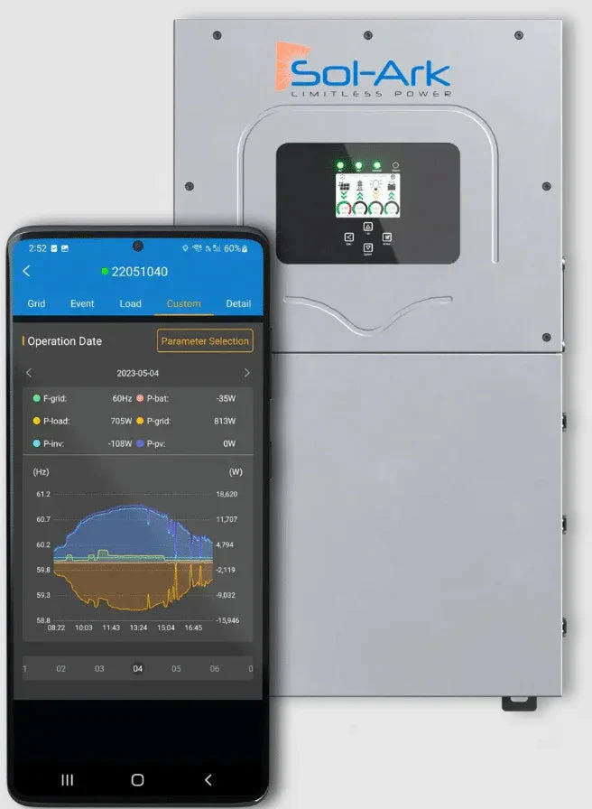 Sol-Ark 18K Hybrid Solar Inverter 18K-2P-N All in One - Image 3
