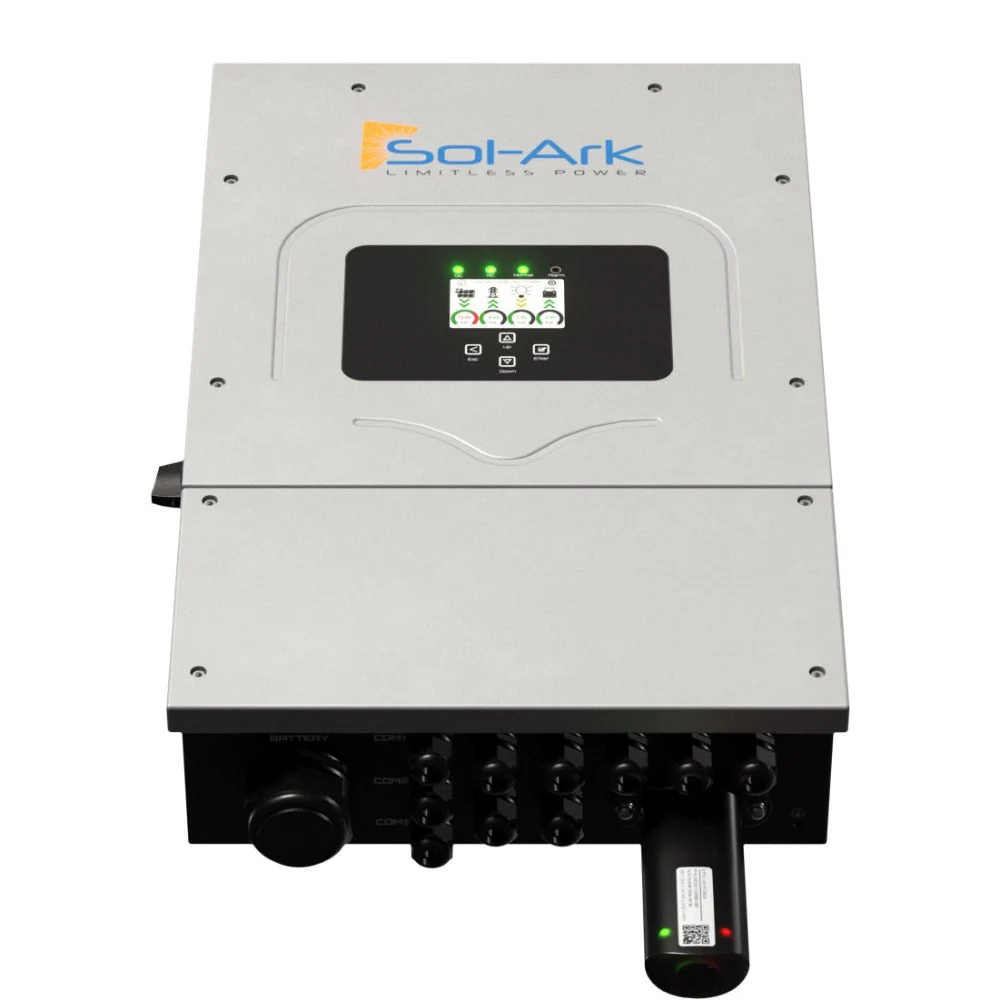 Sol-Ark 8K 120/240/208V 48V [All-In-One] Hybrid Solar Inverter | 10 Year Warranty - Image 3