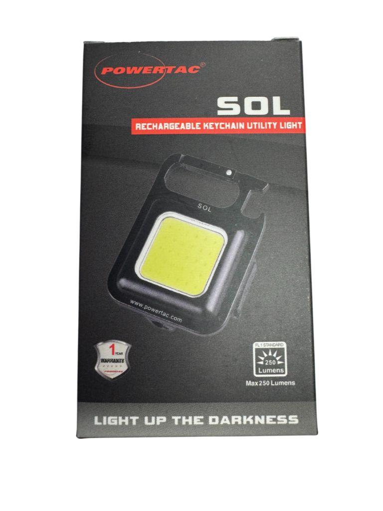 SOL- LED Rechargeable Keychain Light - Image 5