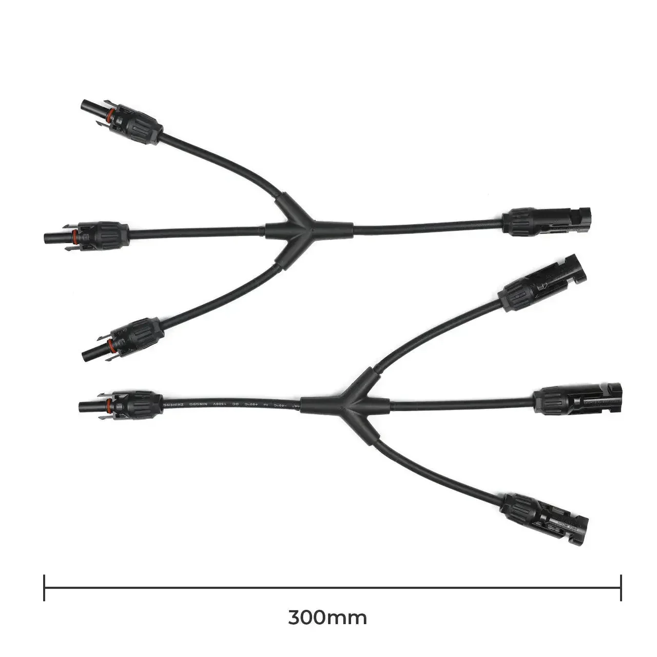 Solar Connectors M Branch Parallel Adapter Cable MMMF+FFFM Pair
