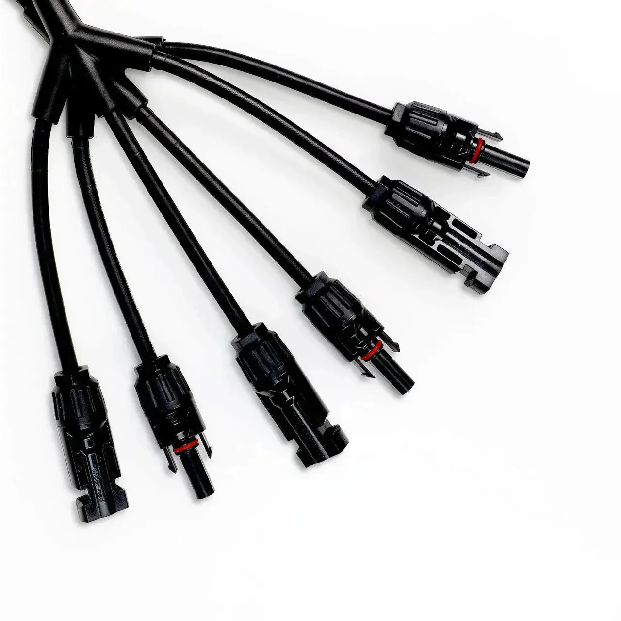 Solar Connectors M Branch Parallel Adapter Cable MMMF+FFFM Pair - Image 2