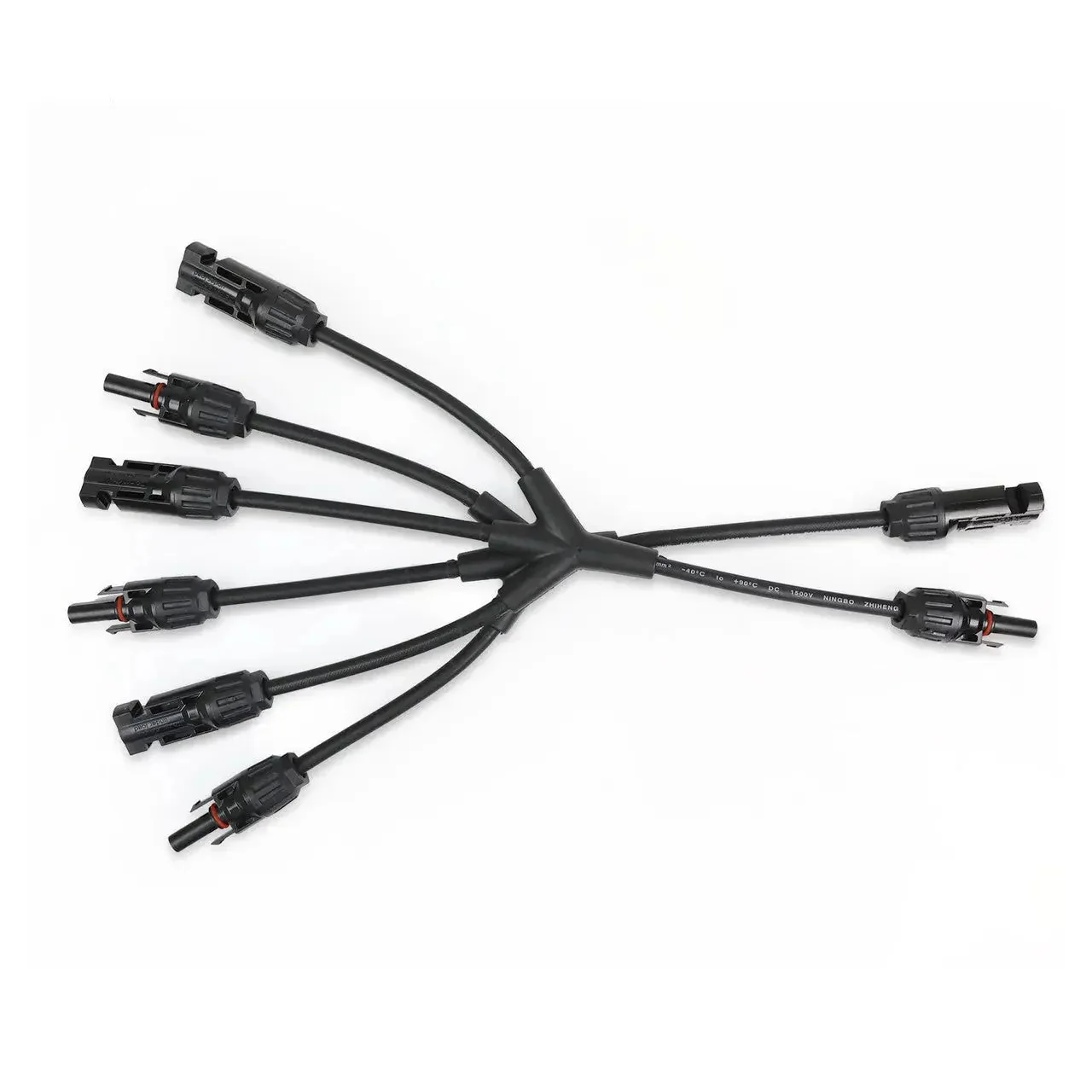 Solar Connectors M Branch Parallel Adapter Cable MMMF+FFFM Pair - Image 3