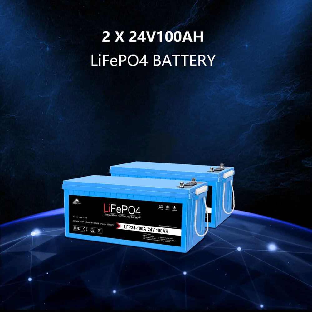 Solar Kit 3000W 24V Inverter 120V output Lithium Battery 800 Watt Solar Panel SGKT-3PRO - Image 4