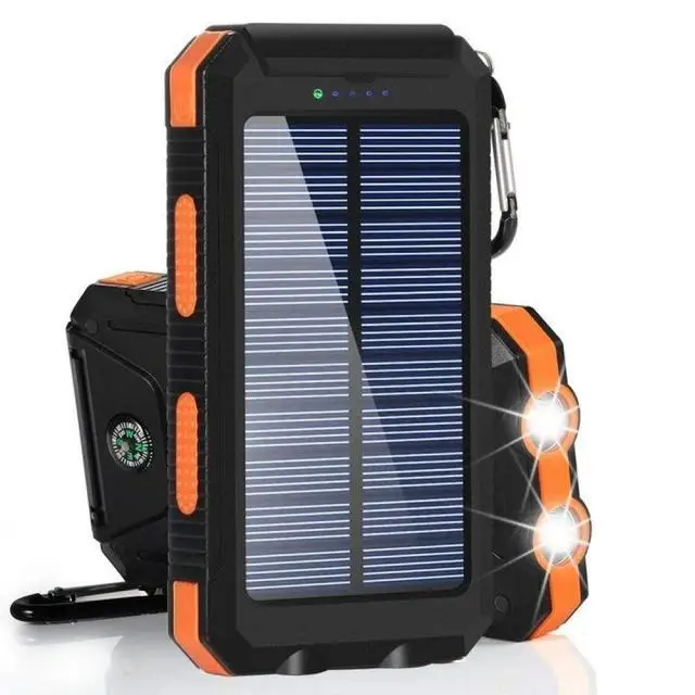 Solar Power Bank 80000mAh Portable Charger External Battery LED Light for Phones - Image 11