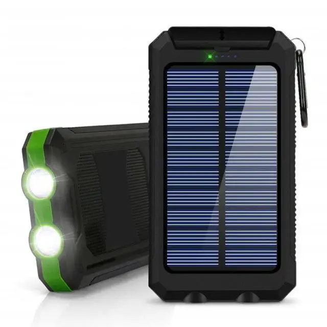 Solar Power Bank 80000mAh Portable Charger External Battery LED Light for Phones - Image 9