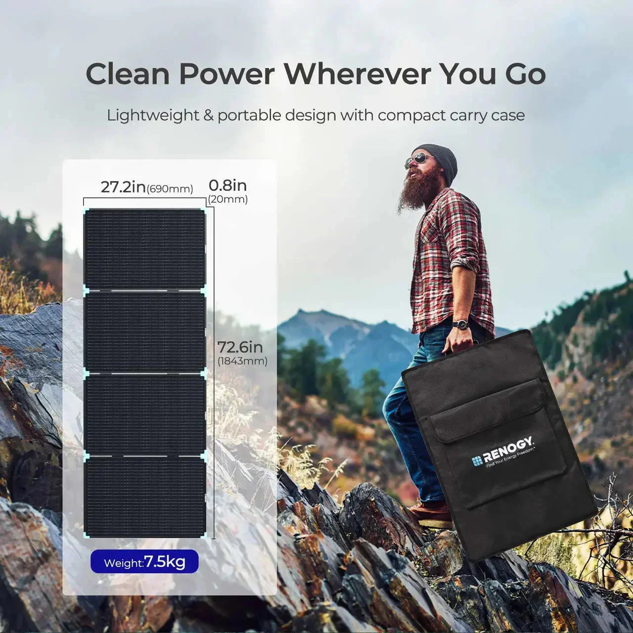 Solar Suitcase 220W Lightweight Portable Solar Panel - Image 9