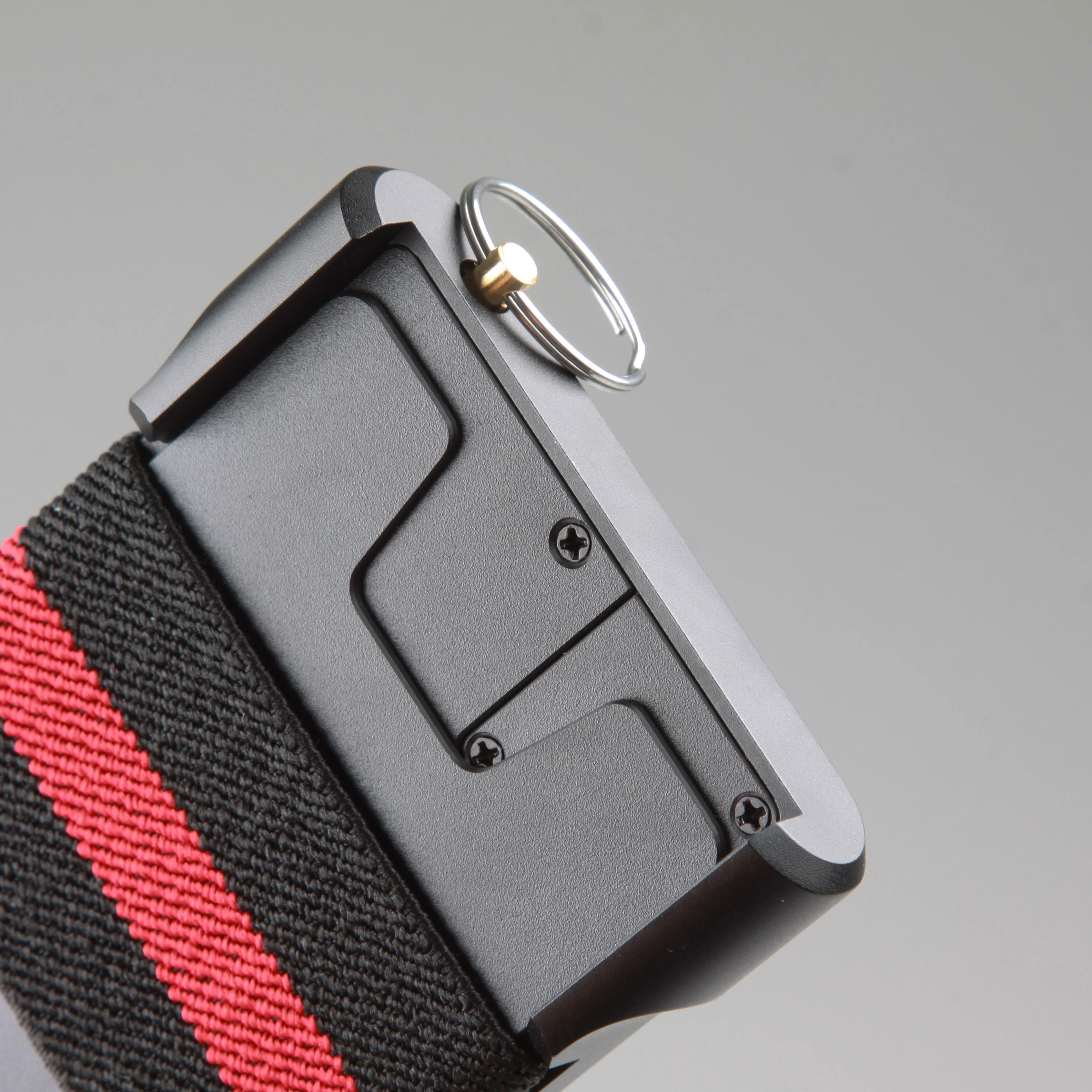 Stinger Aluminum Minimalist Wallet, Card Holder, Safety Wallet with Personal Alarm ( Black Carbon Fiber) - Image 12