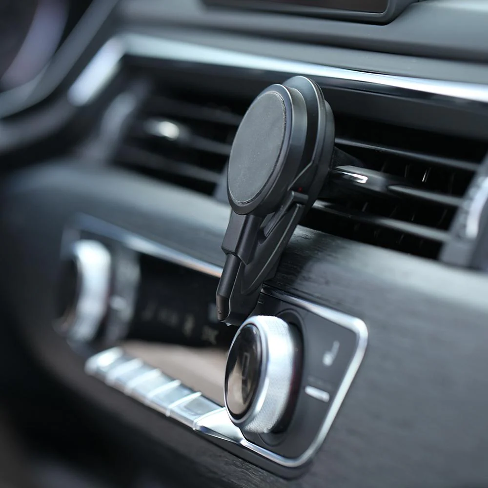 Stinger Car Vent Mount Magnetic Phone Holder Emergency Tool (White) - Image 10