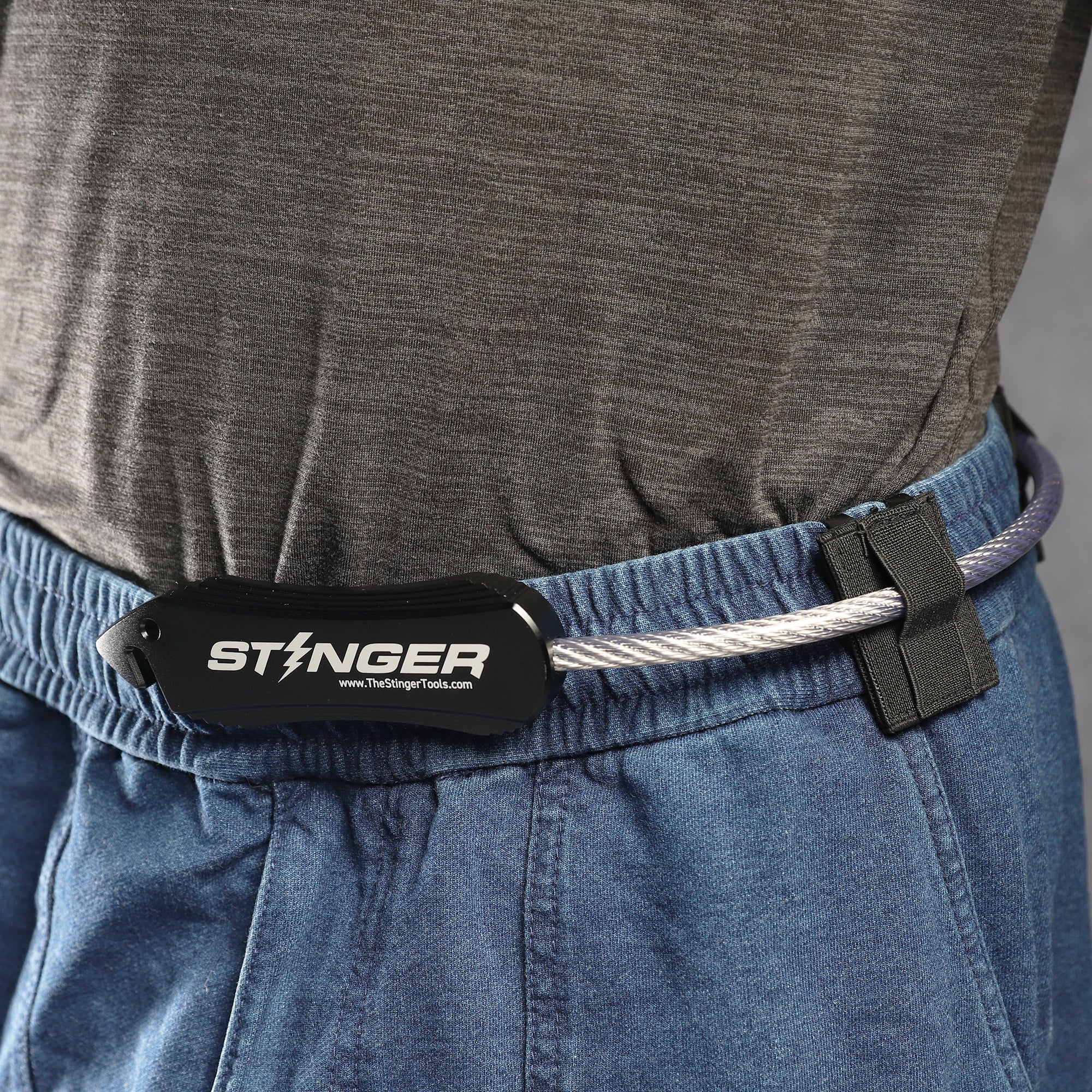 Stinger Concealed Carry Whip System: Car Emergency Tool with Seat Belt Cutter and Window Breaker - Image 10