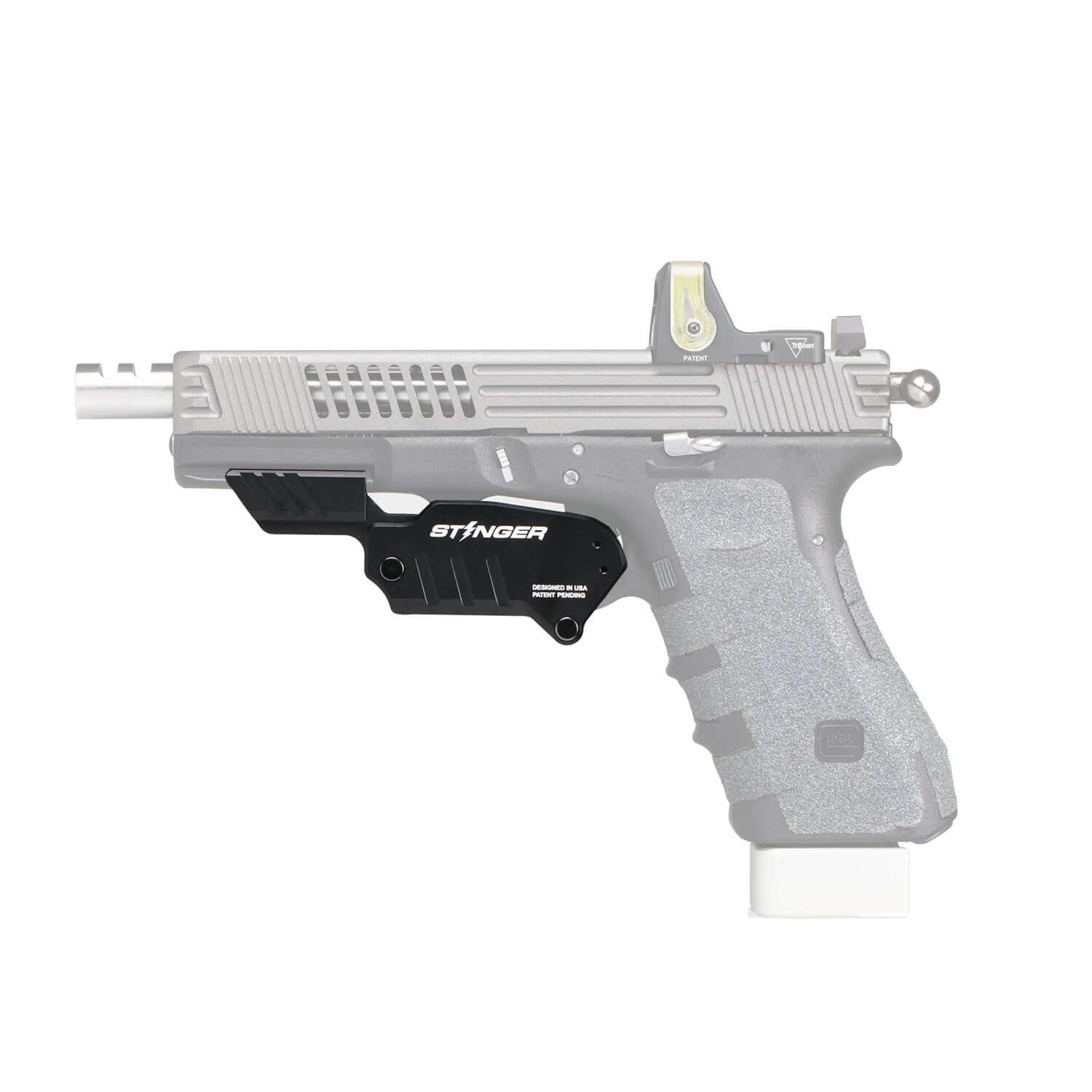 Stinger Concealment System: Trigger Guard Protection Cover, Belt Clip Minimalist Holster (Aluminum Body) - Image 15