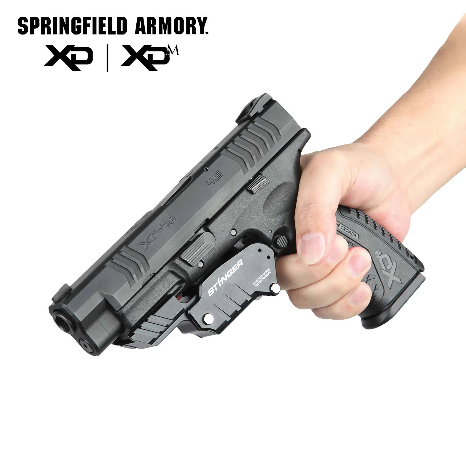 Stinger Concealment System: Trigger Guard Protection Cover, Belt Clip Minimalist Holster (Aluminum Body) - Image 9