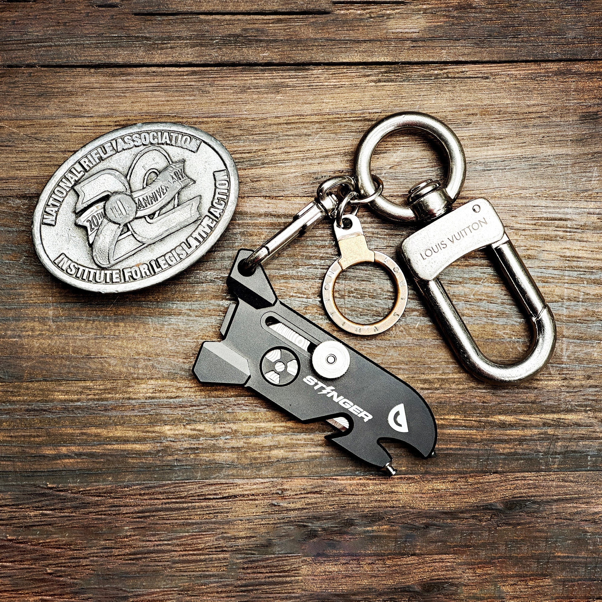 Stinger EDC Tool, Keychain Utility - Matte Black - Image 6