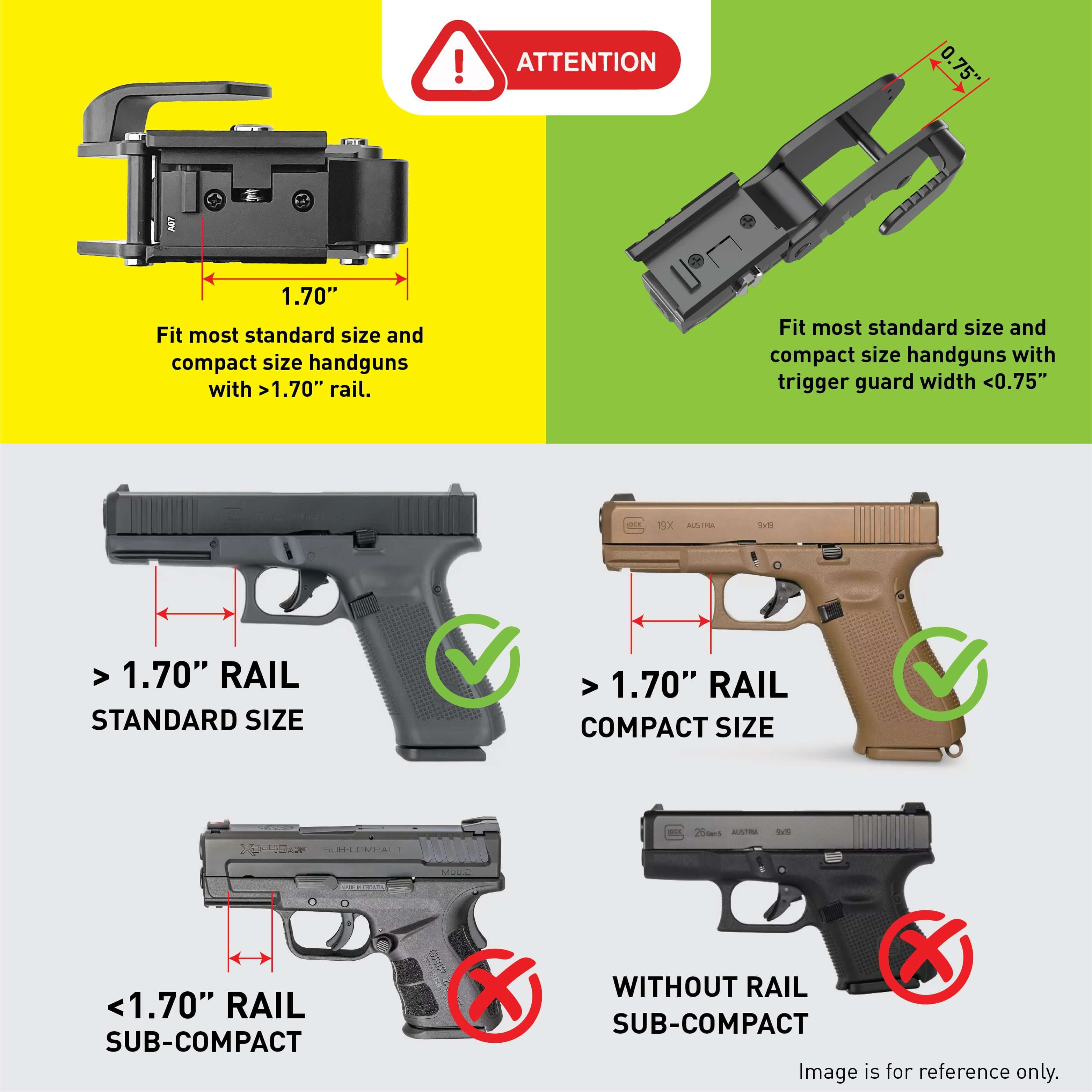 Stinger HL-GL Concealment Laser Sight System: Trigger Guard Protection, Minimalist Carry Holster (Rechargeable RED Laser - HDPE Body) - Image 13