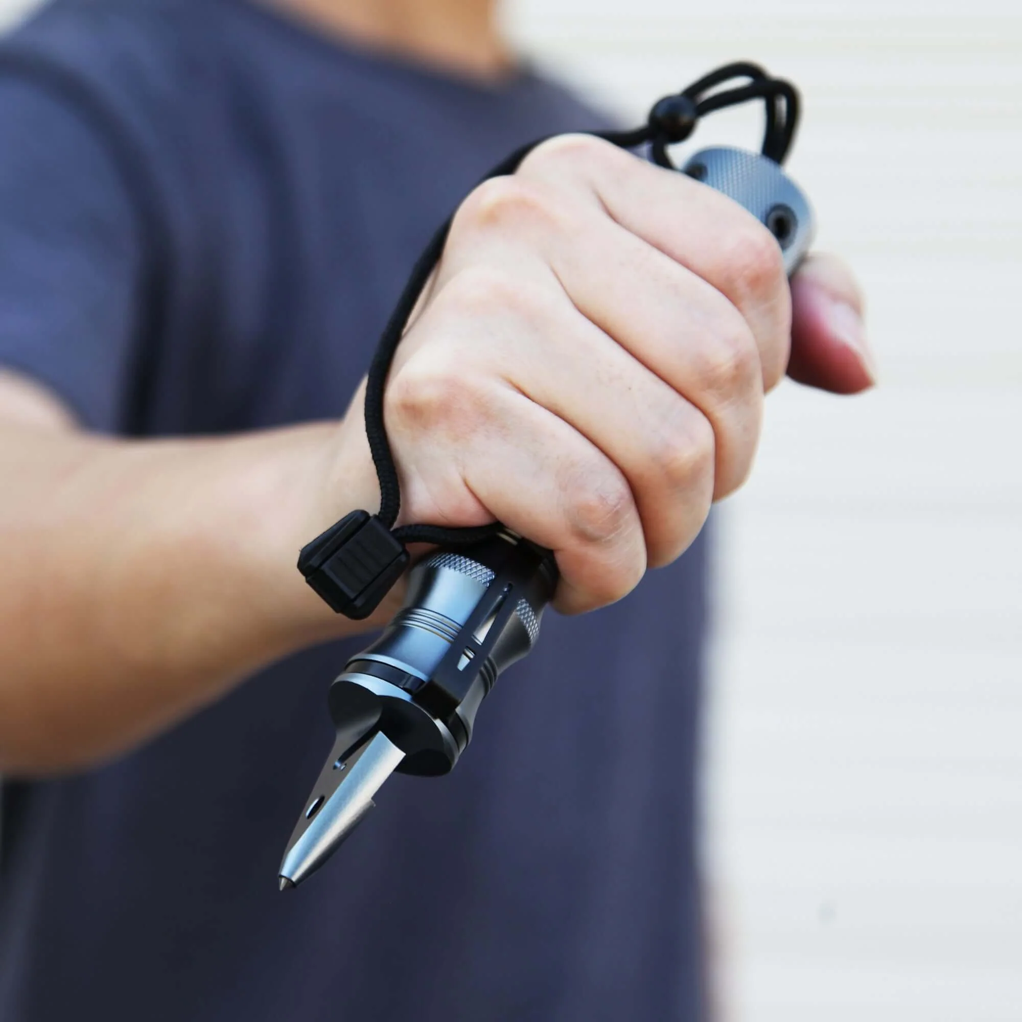 Stinger KET-2 Kubaton Car Emergency Tool with Seat Belt Cutter (XL Edition, Tungsten Grey)