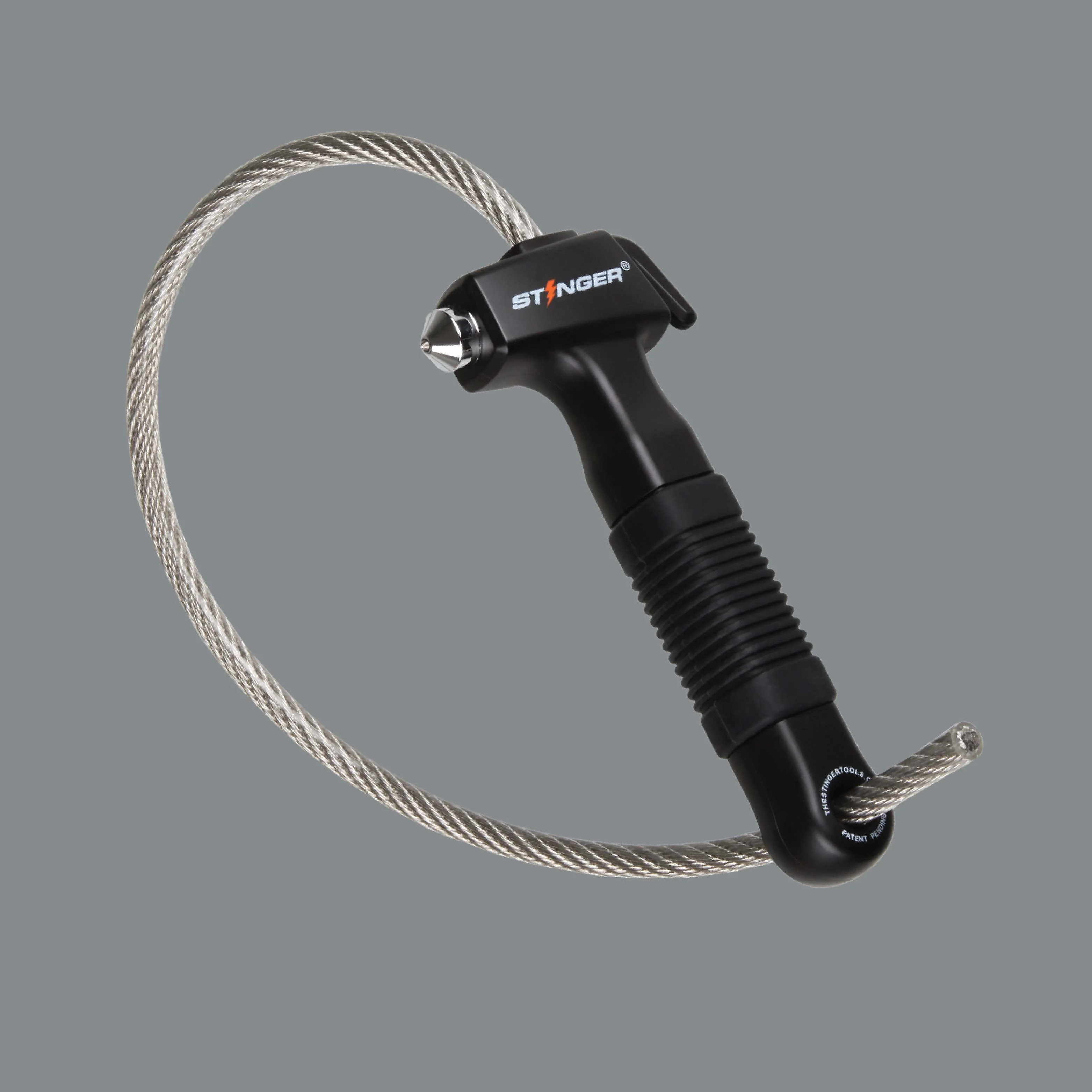 Stinger Life-Saving Whip Car Emergency Tools + Personal Alarm (Black) - Image 2