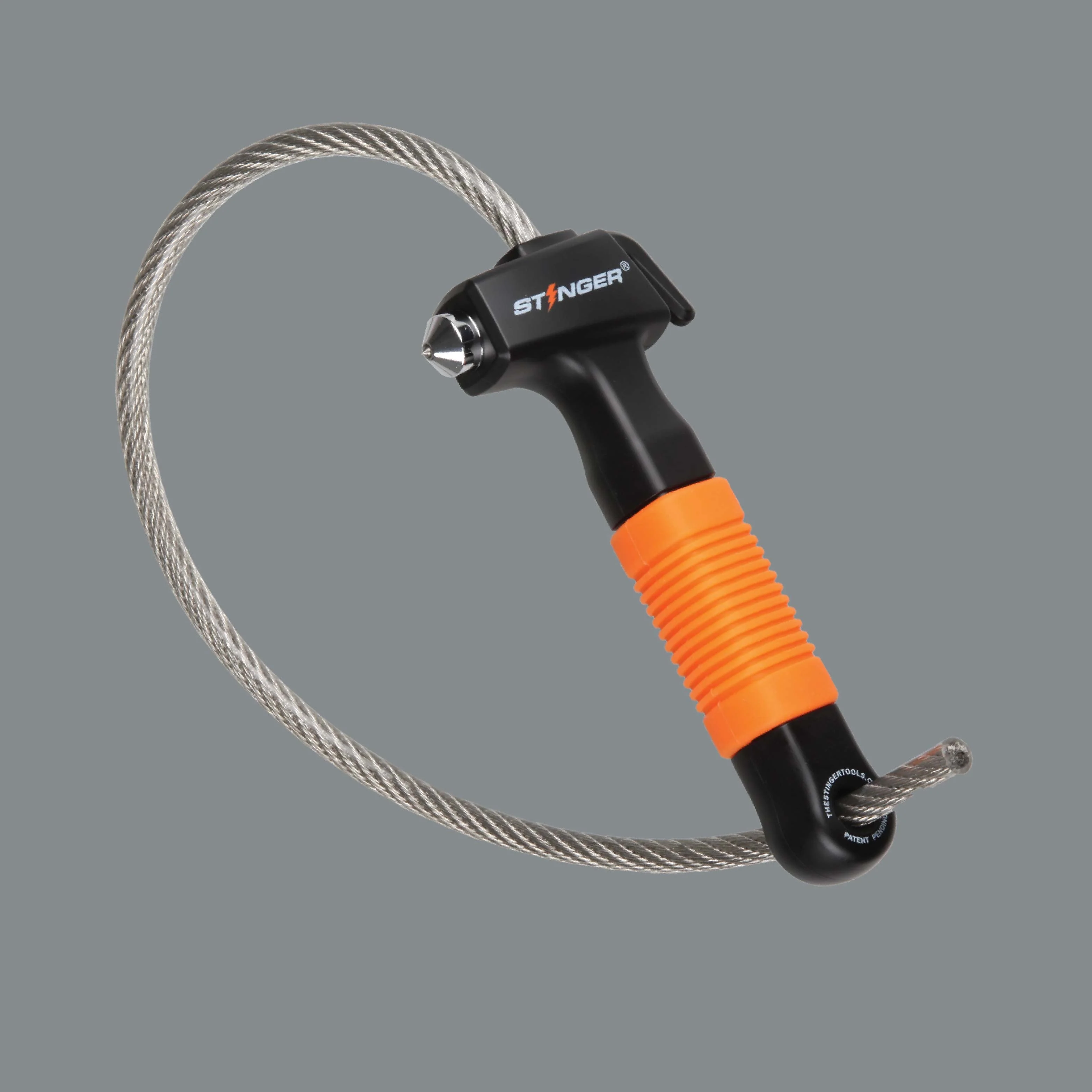 Stinger Life-Saving Whip Car Emergency Tools + Personal Alarm (Orange) - Image 2