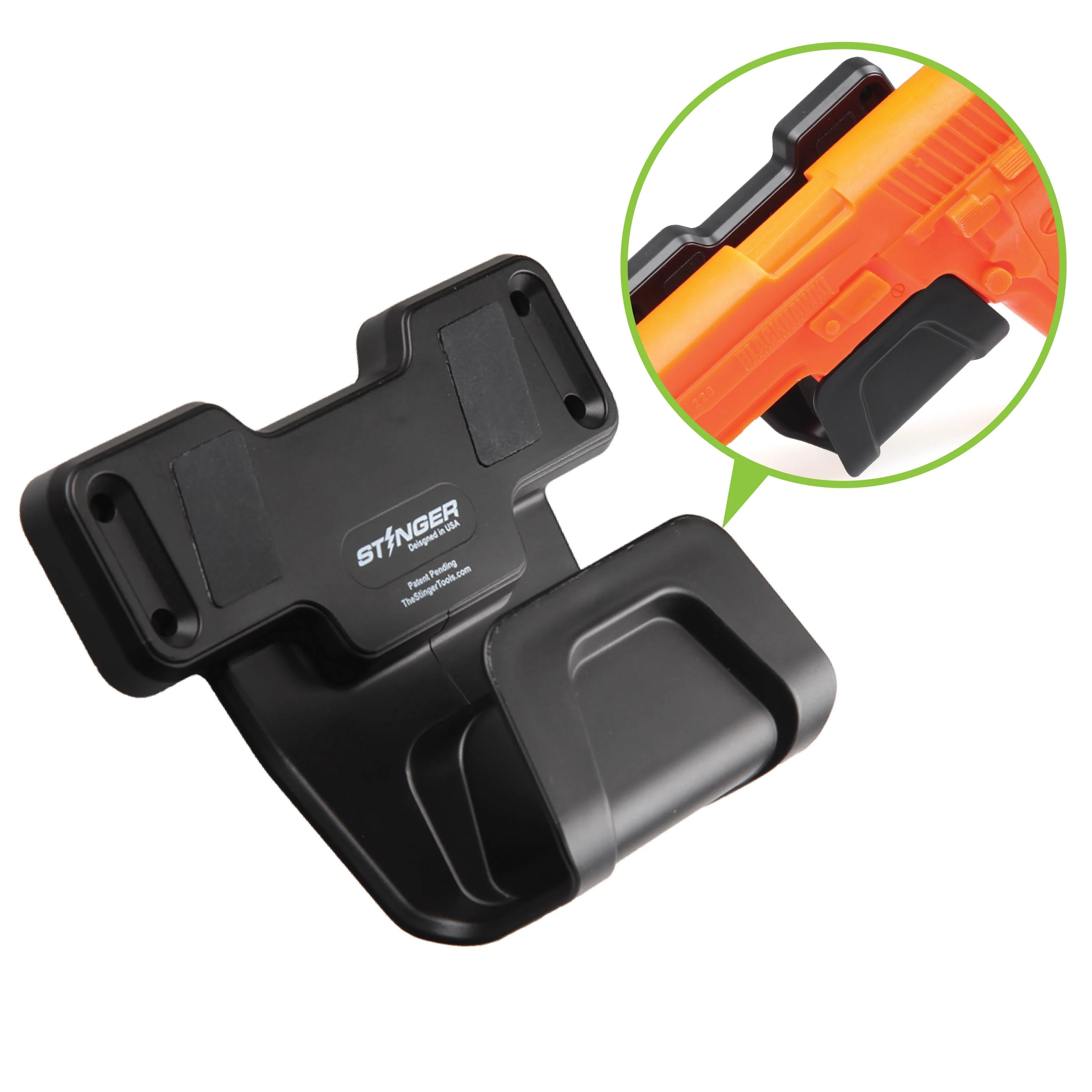 Stinger Magnetic Gun Mount (M1) w/ Safety Trigger Guard Protection - Image 15