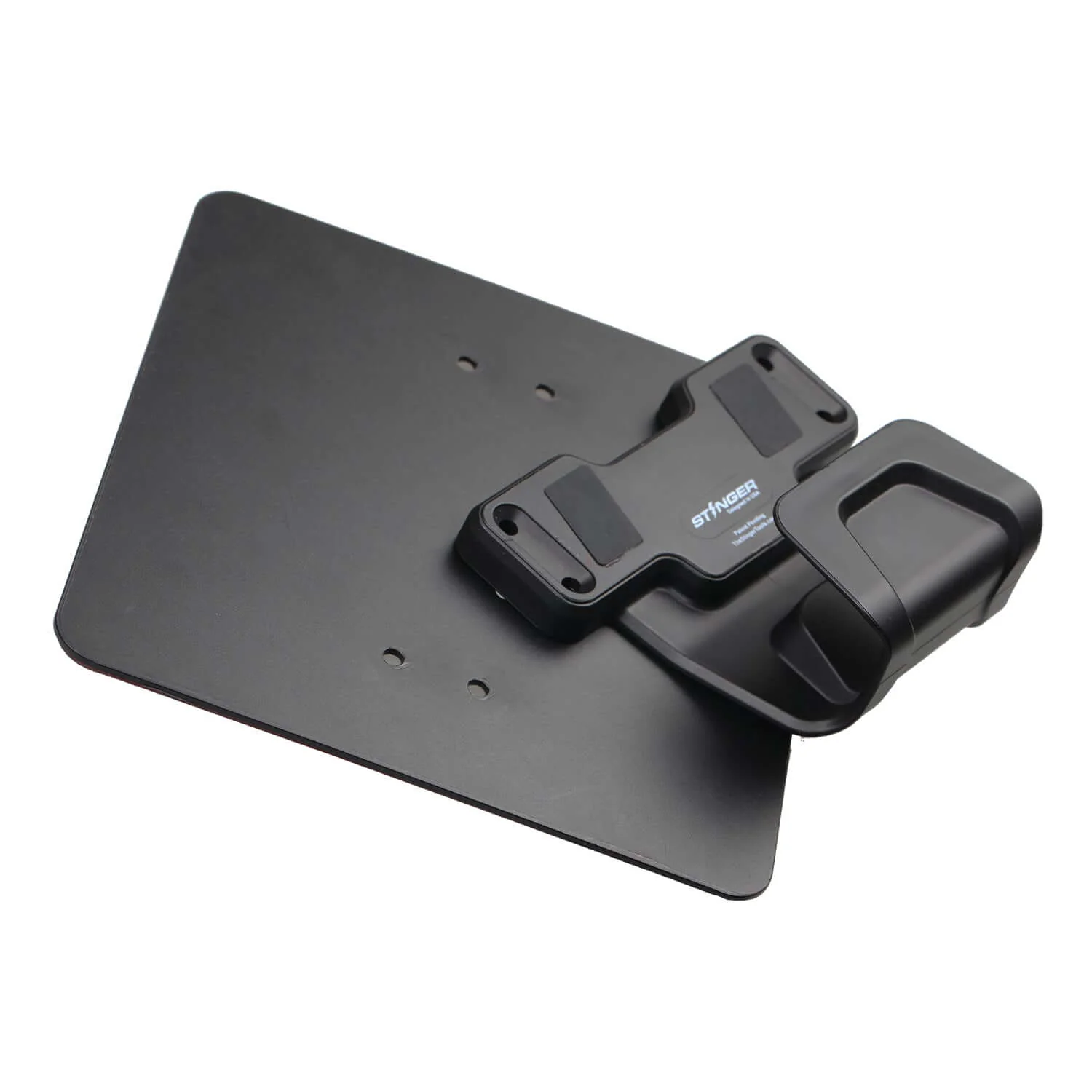 Stinger Magnetic Gun Mount w/ Safety Trigger Guard Protection, w/ Sticky Pad Non-Drill Solution (Black 2-Pack) - Image 4
