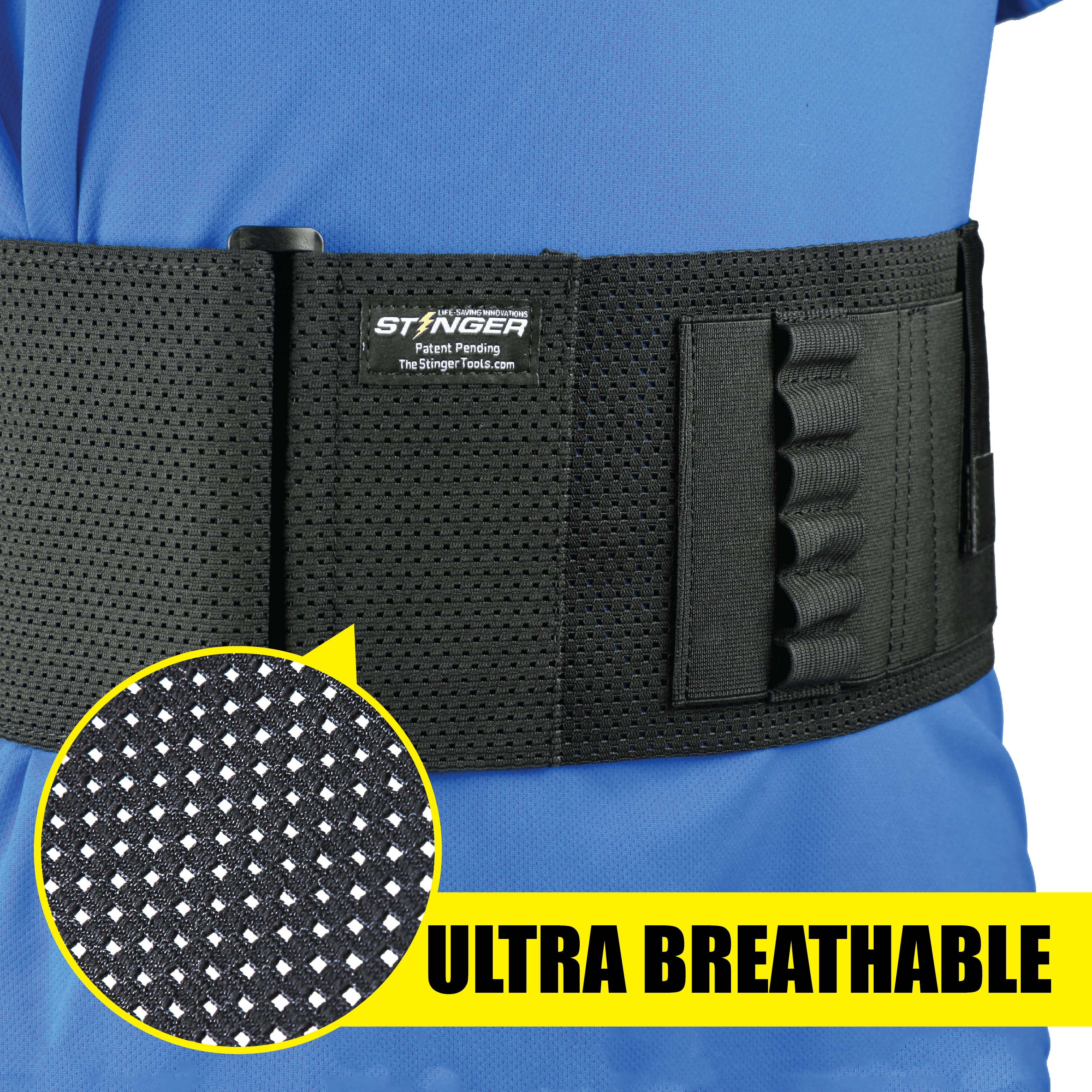 Stinger Premium Ultra Breathable Belly Band Holster for Concealed Carry - Image 17
