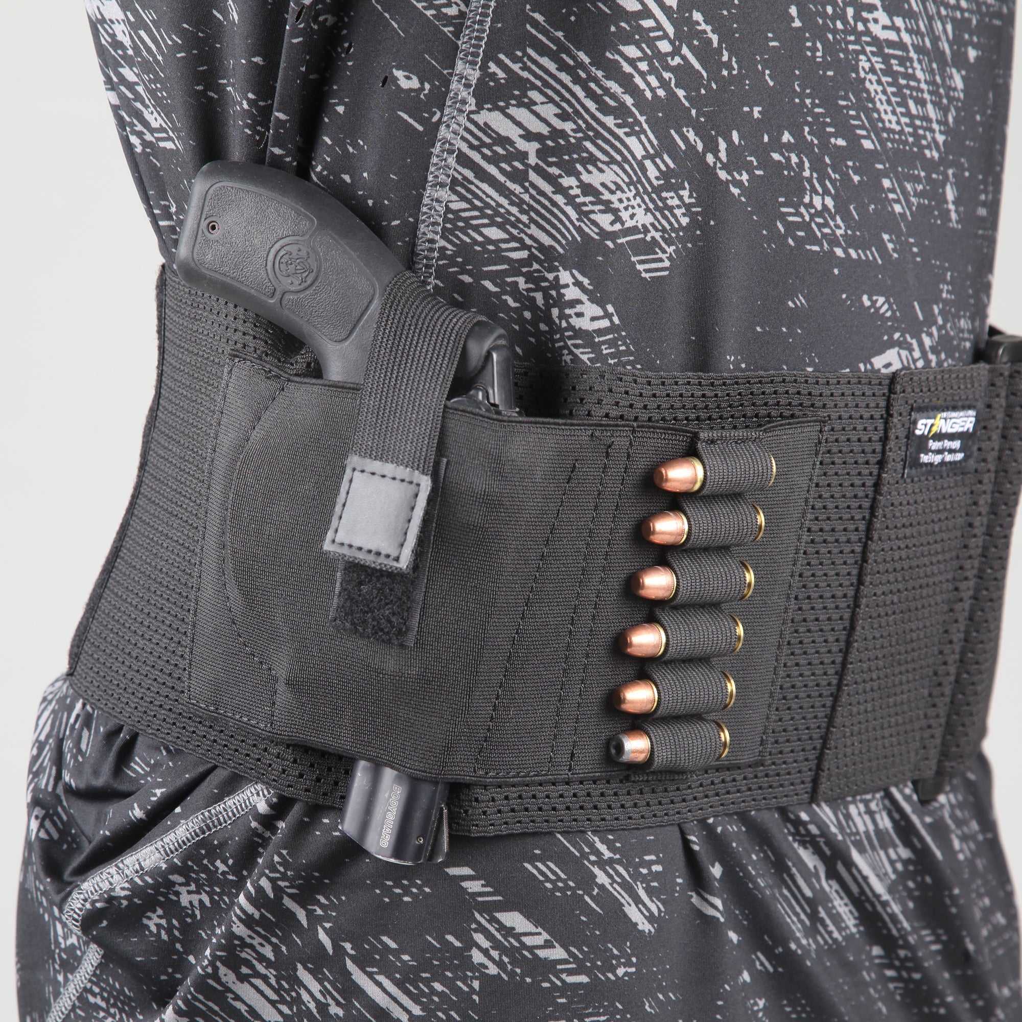 Stinger Premium Ultra Breathable Belly Band Holster for Concealed Carry - Image 4