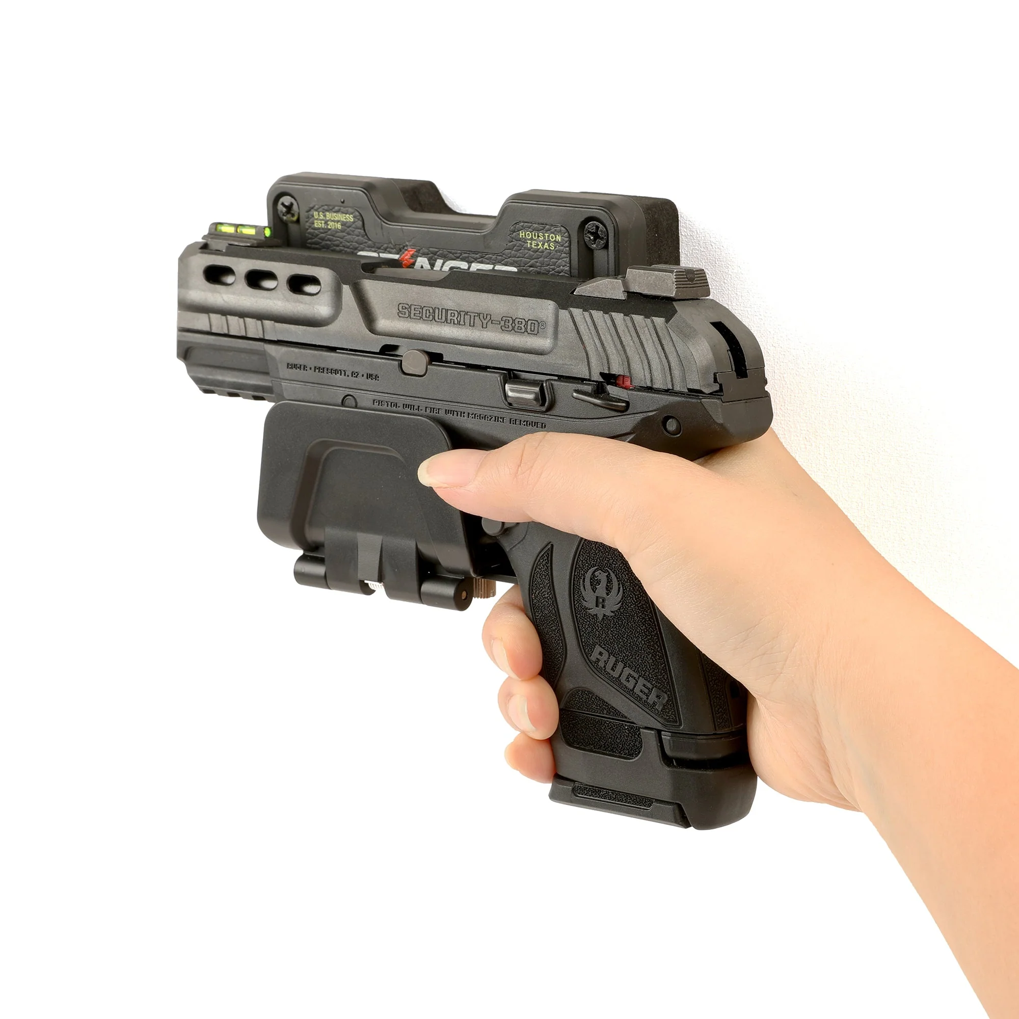 Stinger Prime Magnetic Gun Mount (MP) w/ Safety Trigger Guard Protection - Image 10