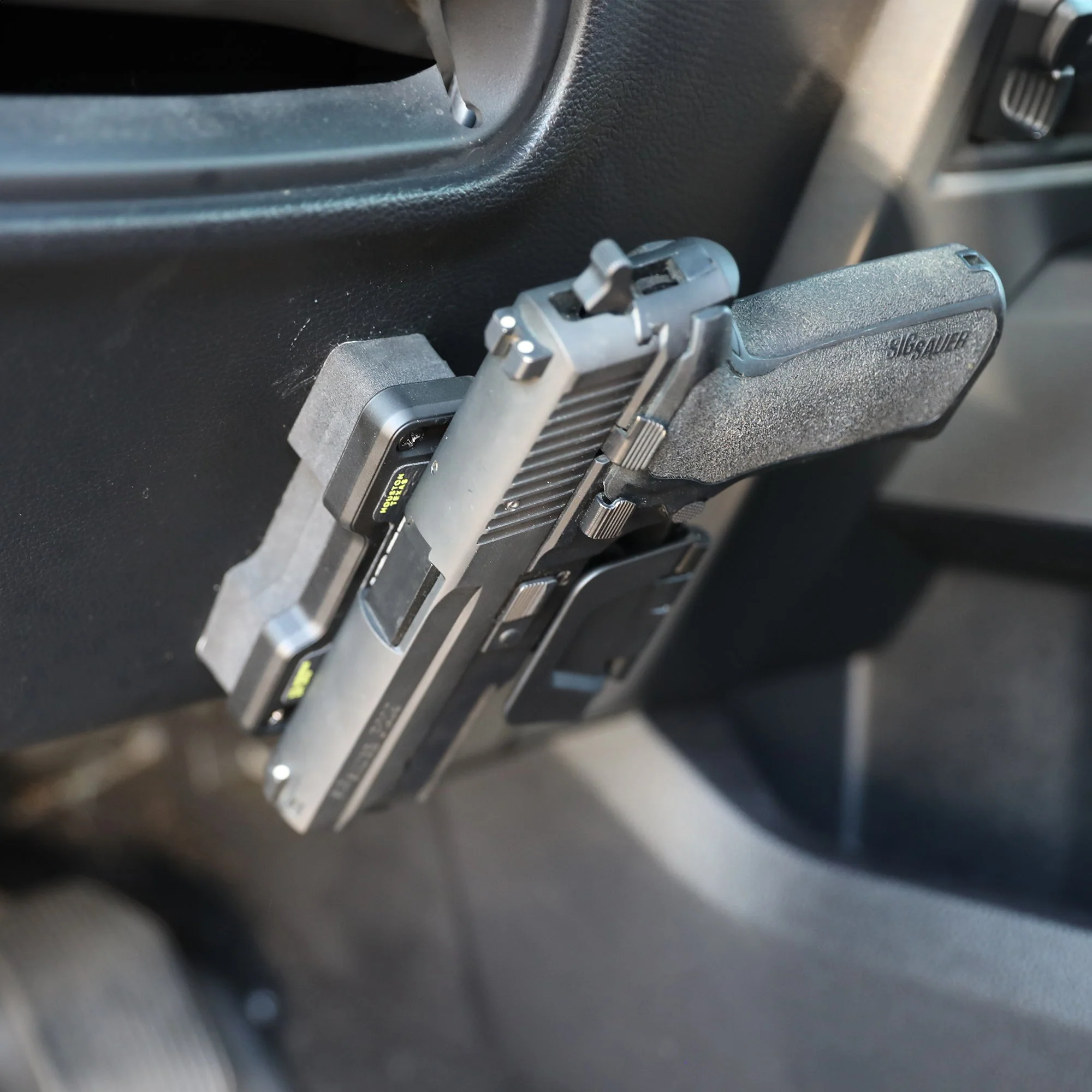 Stinger Prime Magnetic Gun Mount (MP) w/ Safety Trigger Guard Protection - Image 2