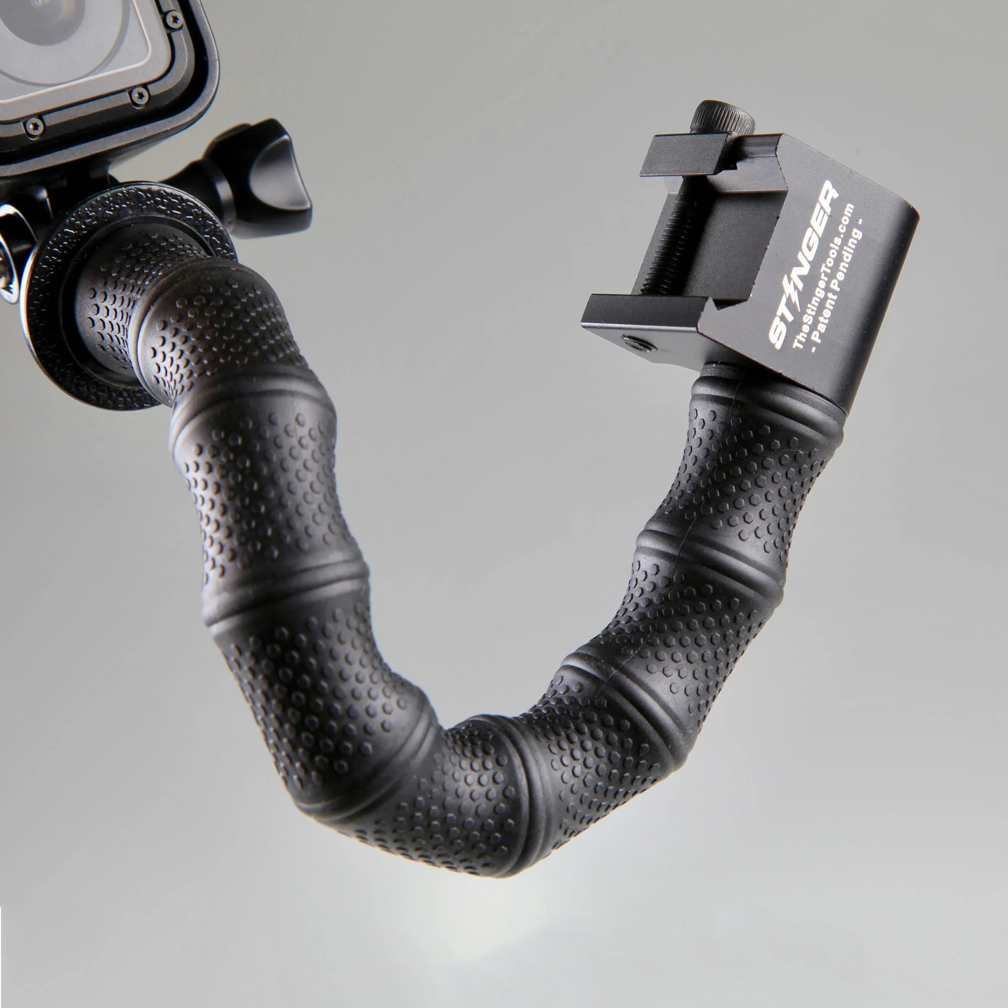 Stinger Python Action Camera Flexible Arm and Rail Mount For Picatinny and Weaver Rail System - Image 2