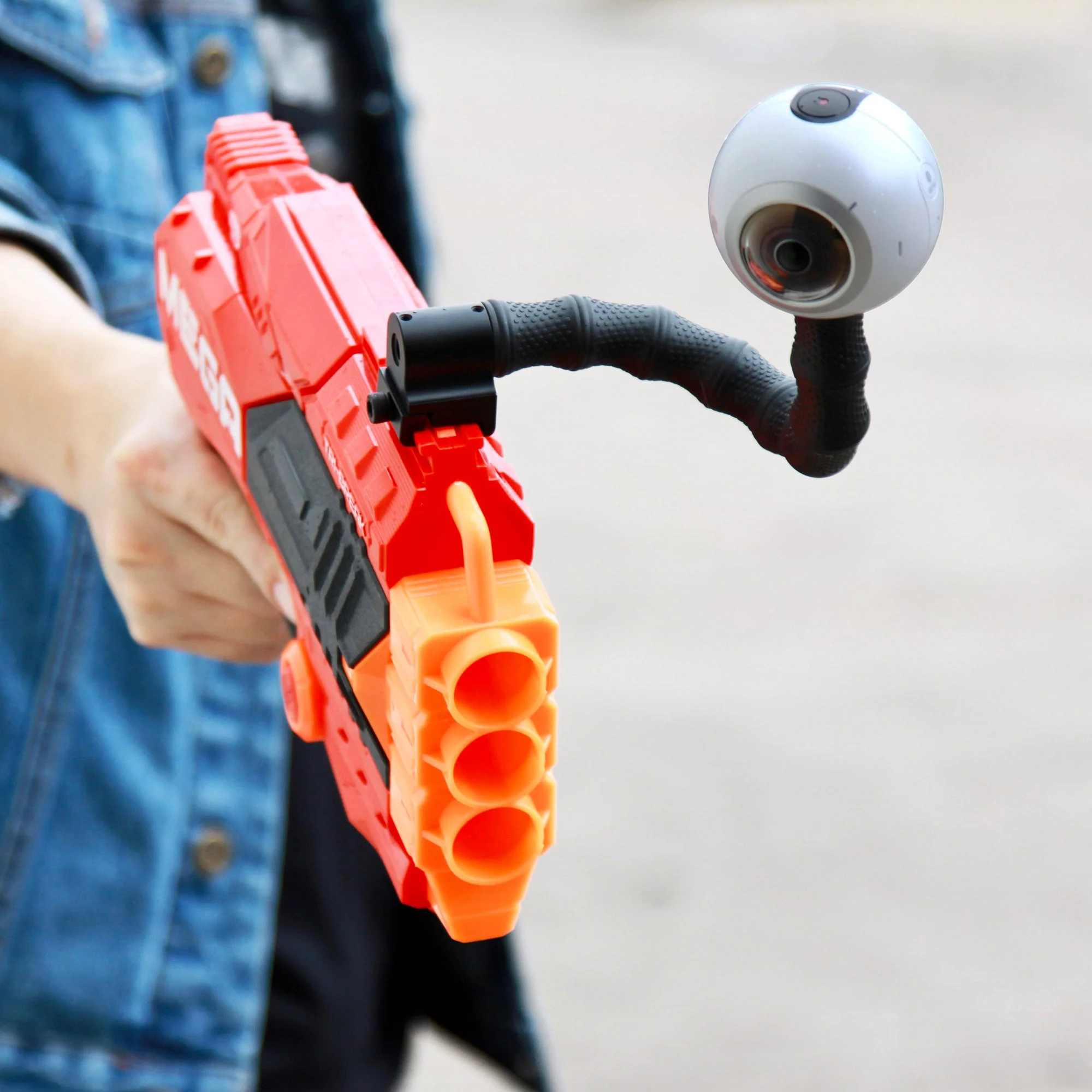 Stinger Python Flexible Action Camera Arm Adapter Mount for Nerf Gun - Image 2