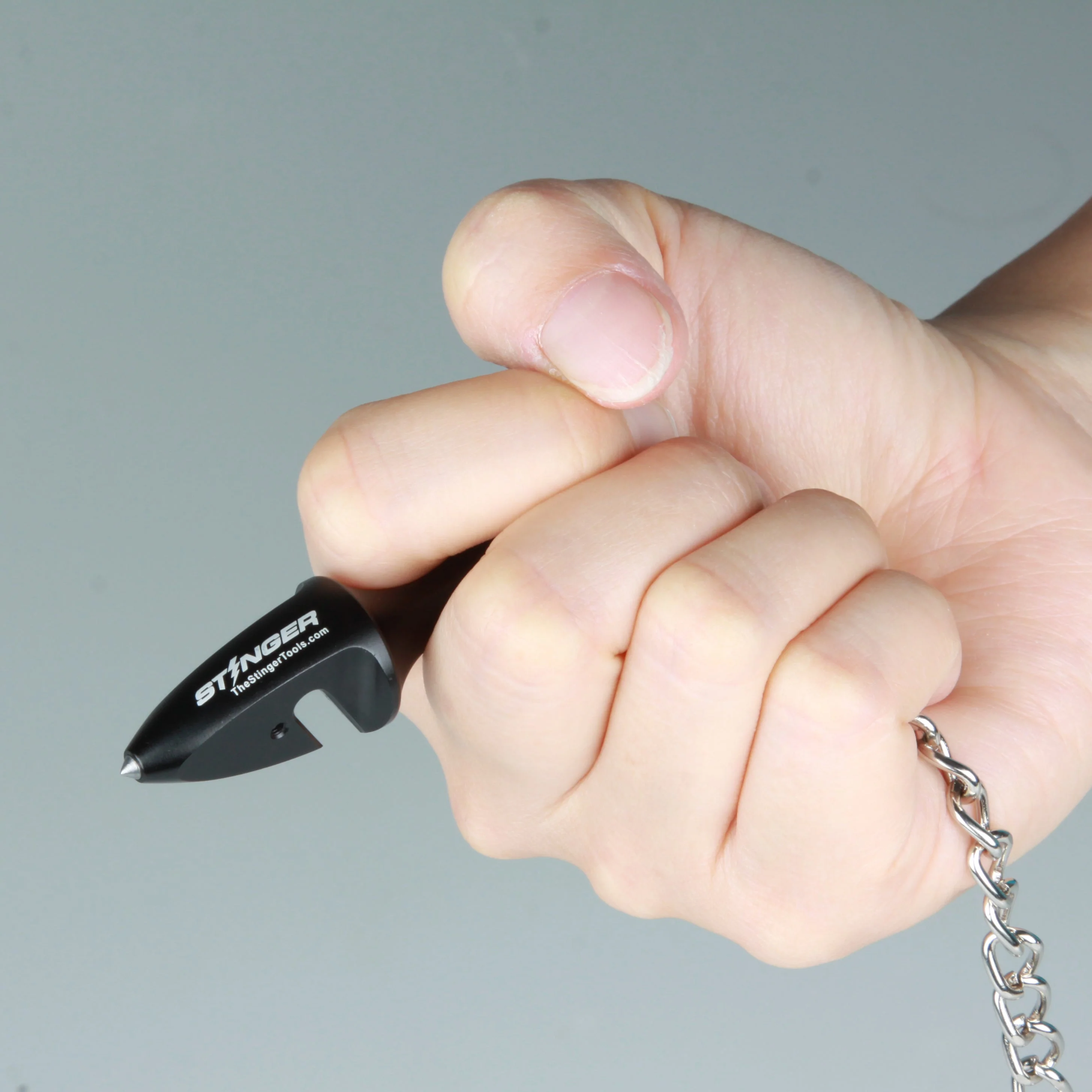 Stinger Self-Defense Keychain, Mini EDC Car Emergency Escape Tool, Seat Belt Cutter, Glass Breaker, Car Rearview Mirror Pendant Décor - Image 6