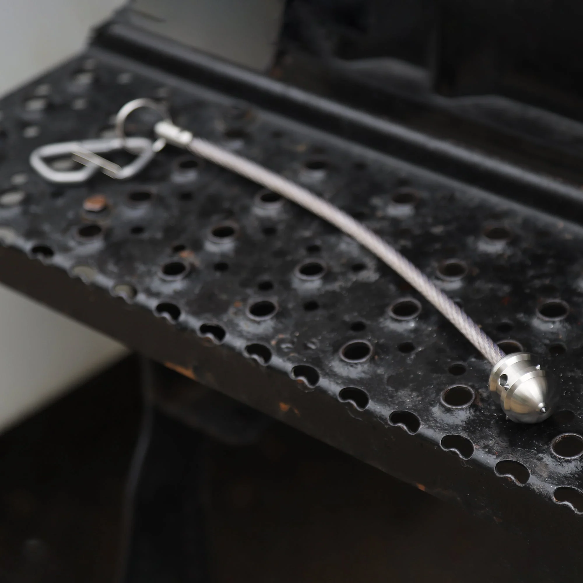 Stinger Stainless Steel Spiked Monkey Fist: Car Emergency Window Breaker + GPCA Carabiner Loop LITE (1 PC) - Image 11