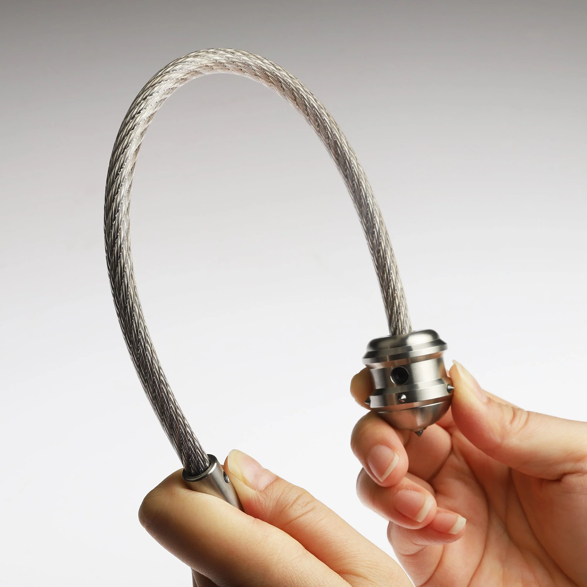 Stinger Stainless Steel Spiked Monkey Fist: Car Emergency Window Breaker + GPCA Carabiner Loop LITE (1 PC) (SC) - Image 7