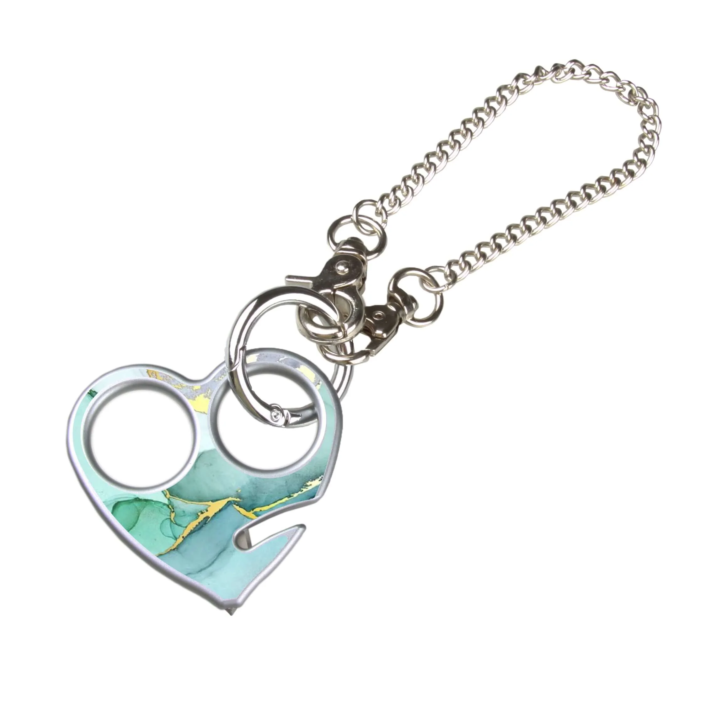Stinger Sweetheart Self-Defense Keychain, Mini EDC Emergency Tool, Glass Breaker, Seatbelt Cutter, Car Rearview Mirror Pendant Décor - Image 6