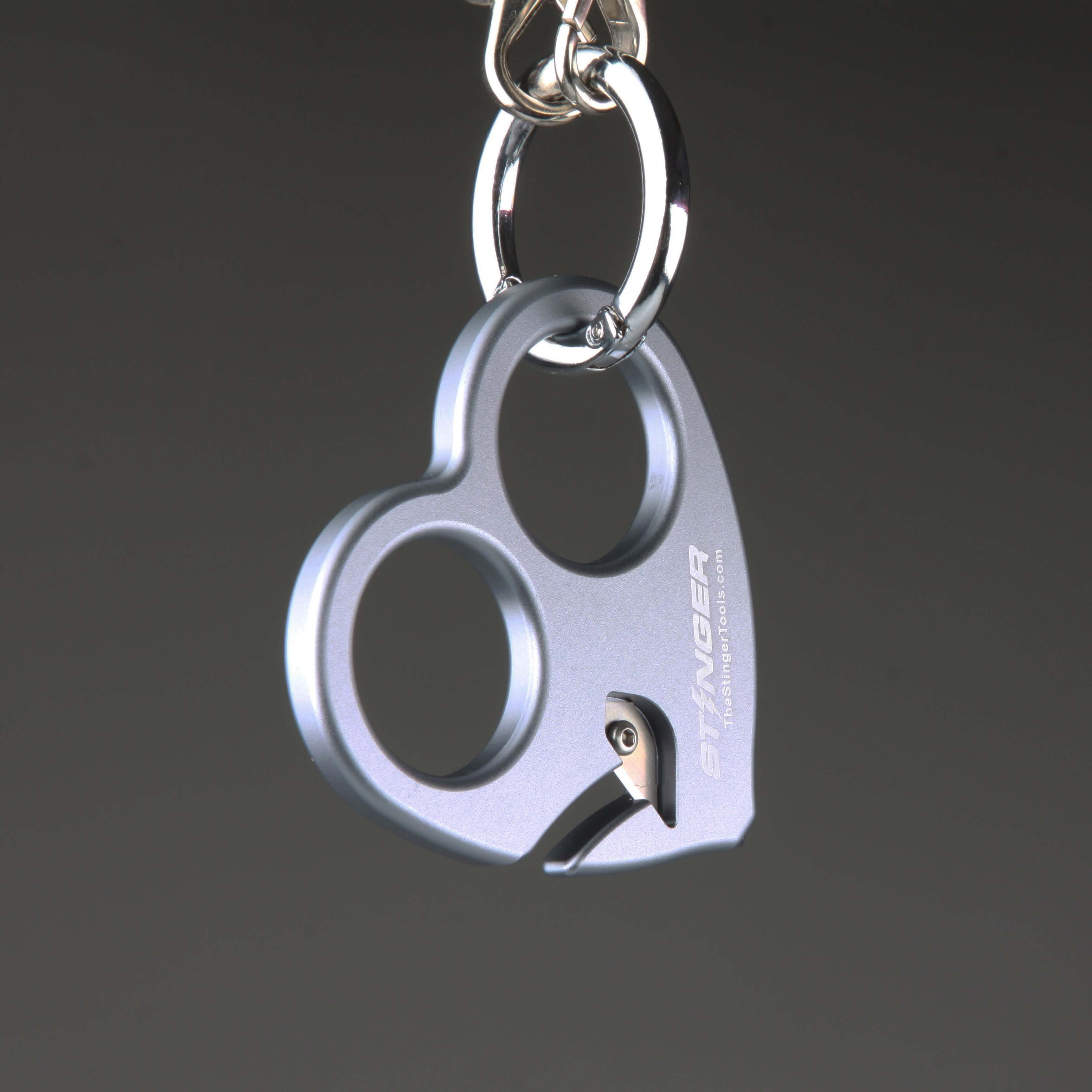 Stinger Sweetheart Self-Defense Keychain, Mini EDC Emergency Tool, Glass Breaker, Seatbelt Cutter, Car Rearview Mirror Pendant Décor - Image 7