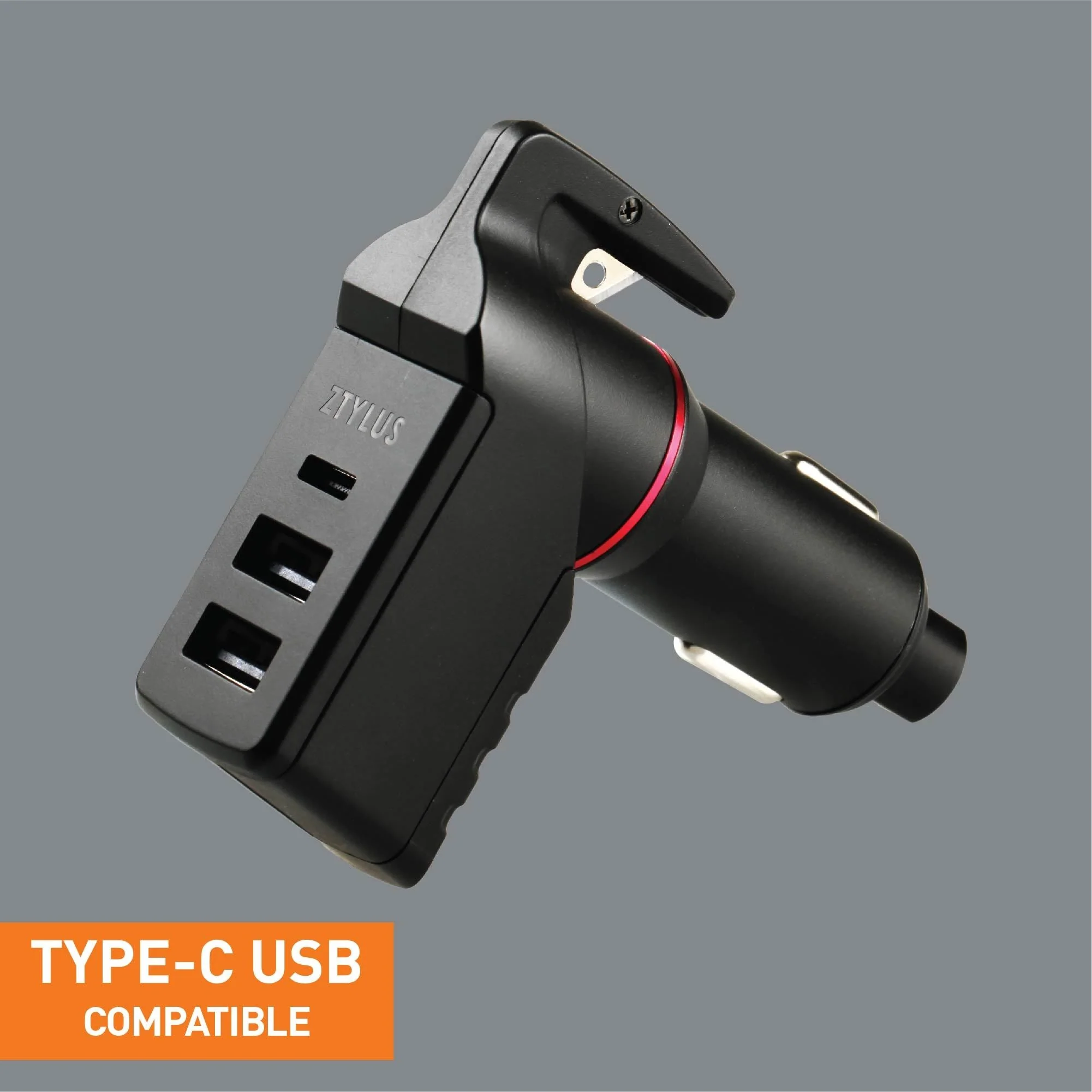 Stinger USB Type C Car Charger Emergency Escape Tool (2pcs) - Image 6
