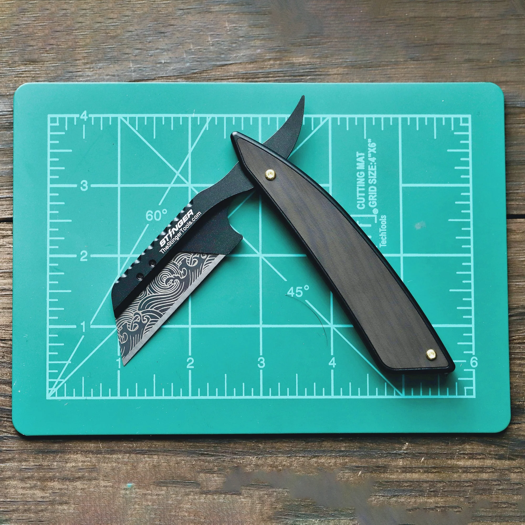 Stinger Vintage Straight Razor Style Utility Blade - Image 10