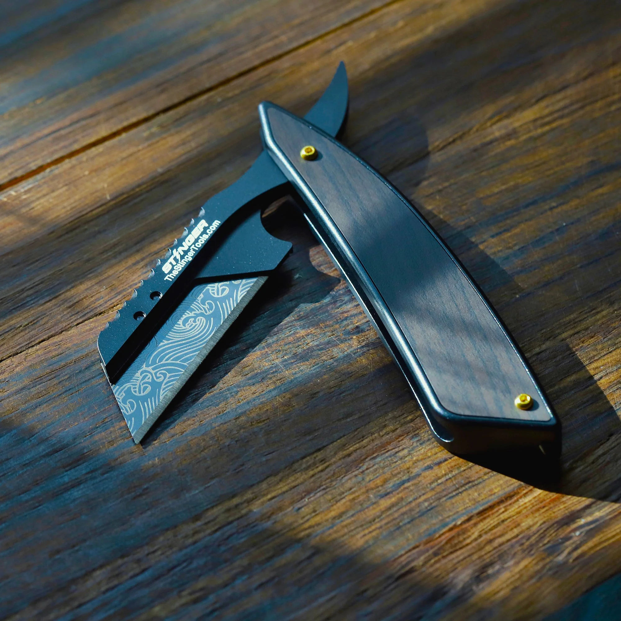 Stinger Vintage Straight Razor Style Utility Blade - Image 6